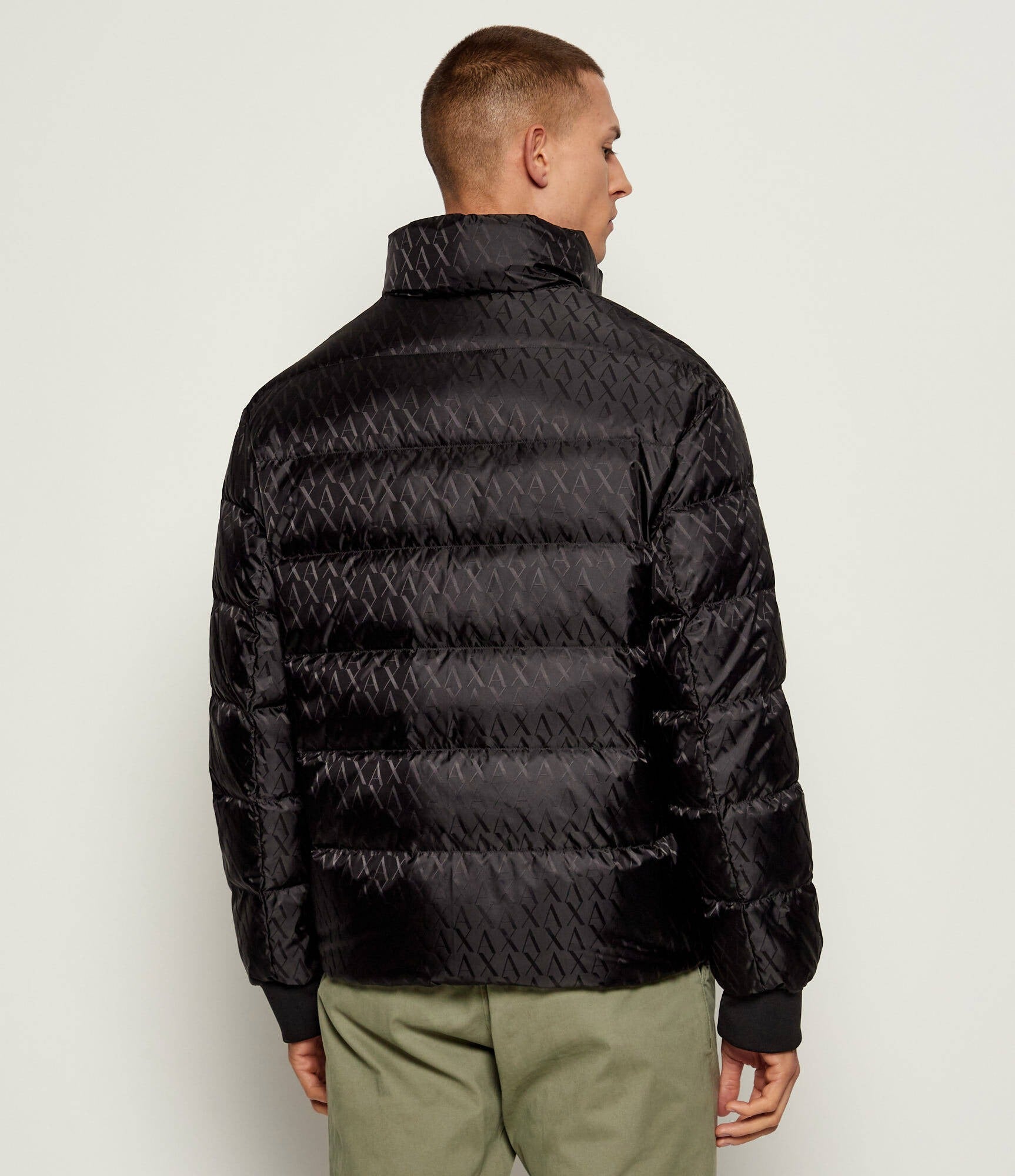 Armani Exchange Blusao Jackets Xm001580 Af16628 Black.logo Preto_shot3