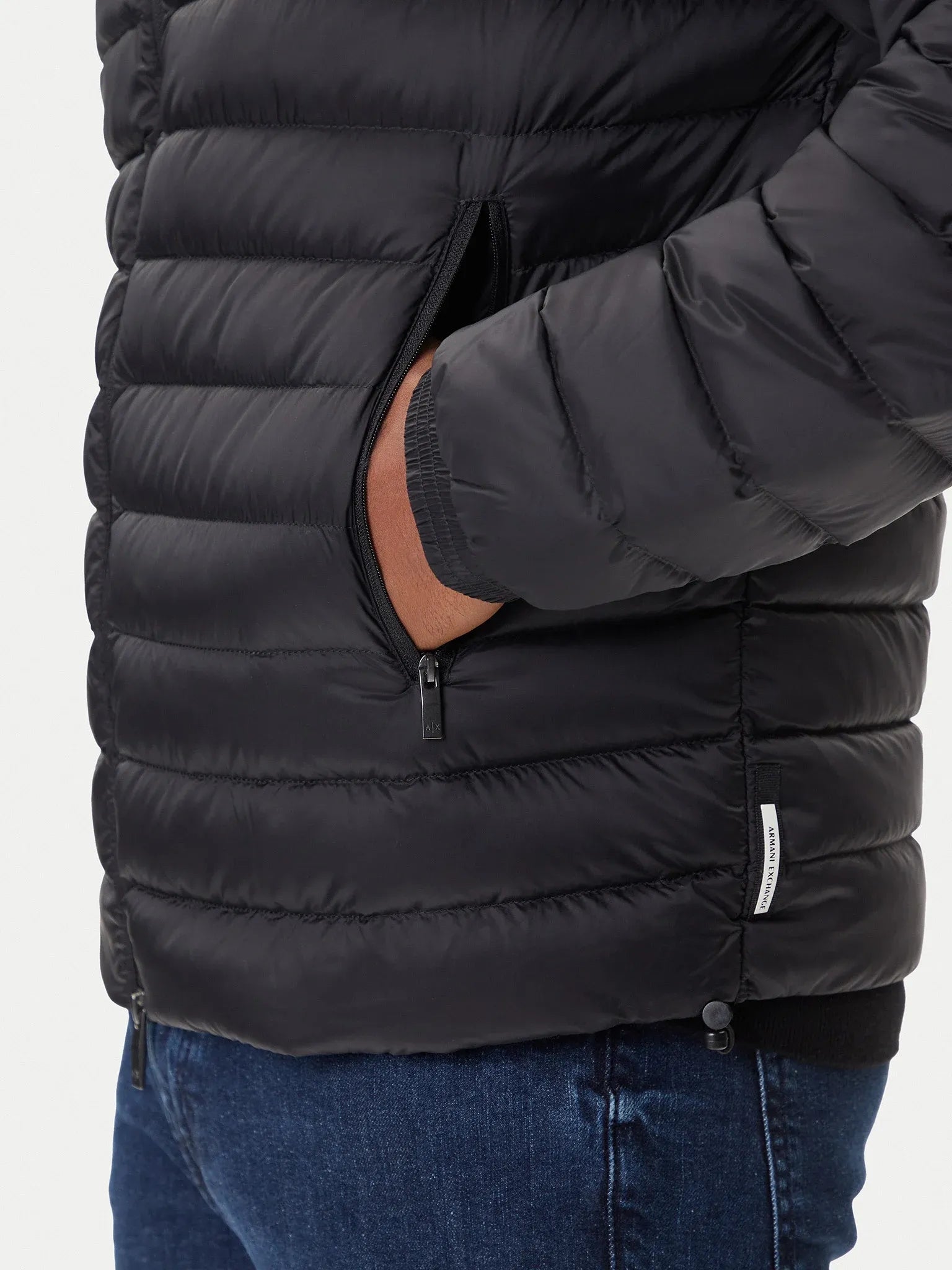 Armani Exchange Blusao Jackets Xm001919 Af16927 Black Preto_shot5