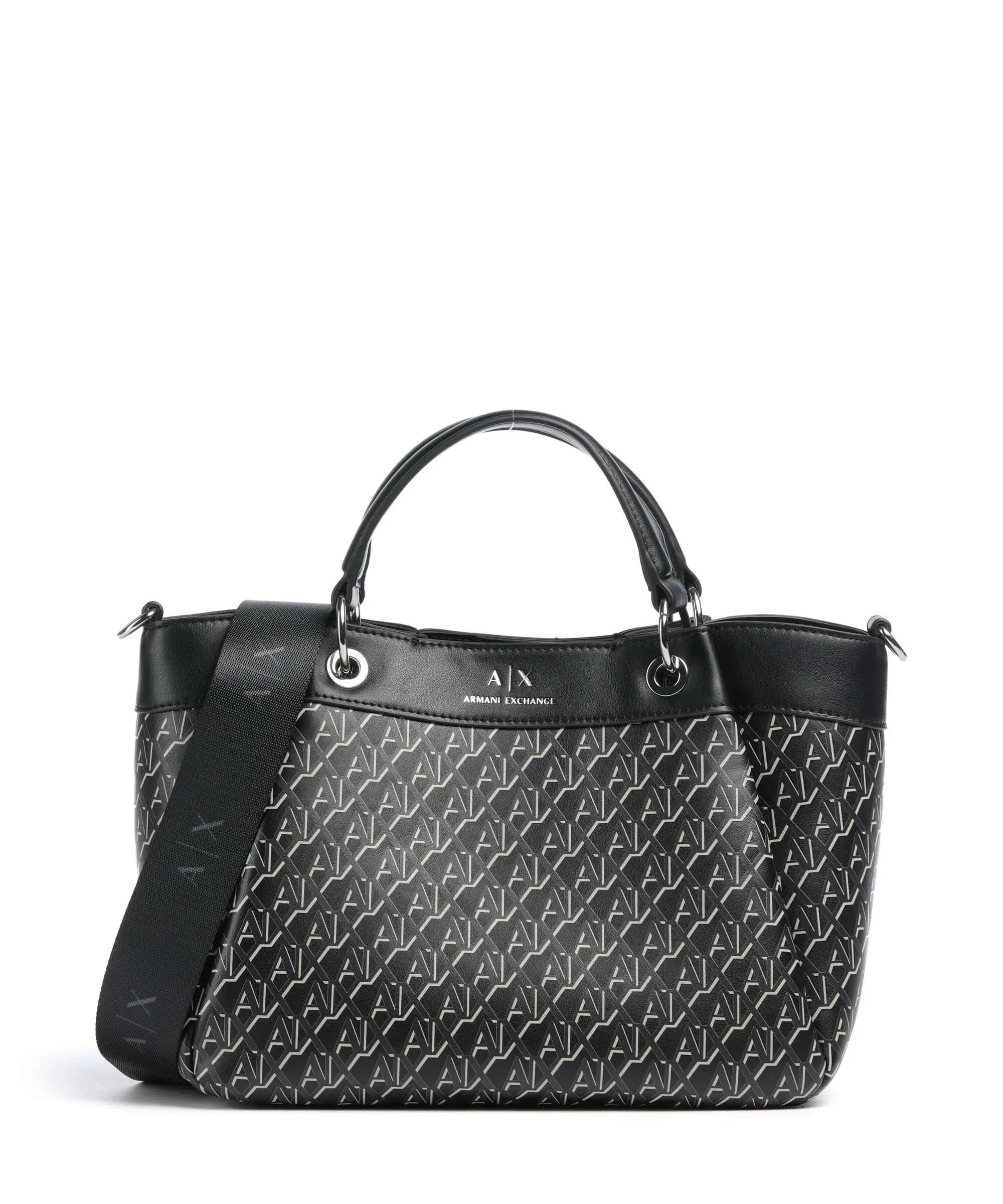 Armani Exchange Bolsa Bag Xw000393 Af17145 Black Preto_shot1