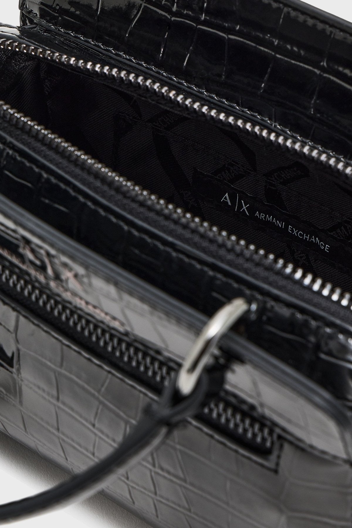 Armani Exchange Bolsa Bag Xw001212 Af15628 Black Preto_shot4