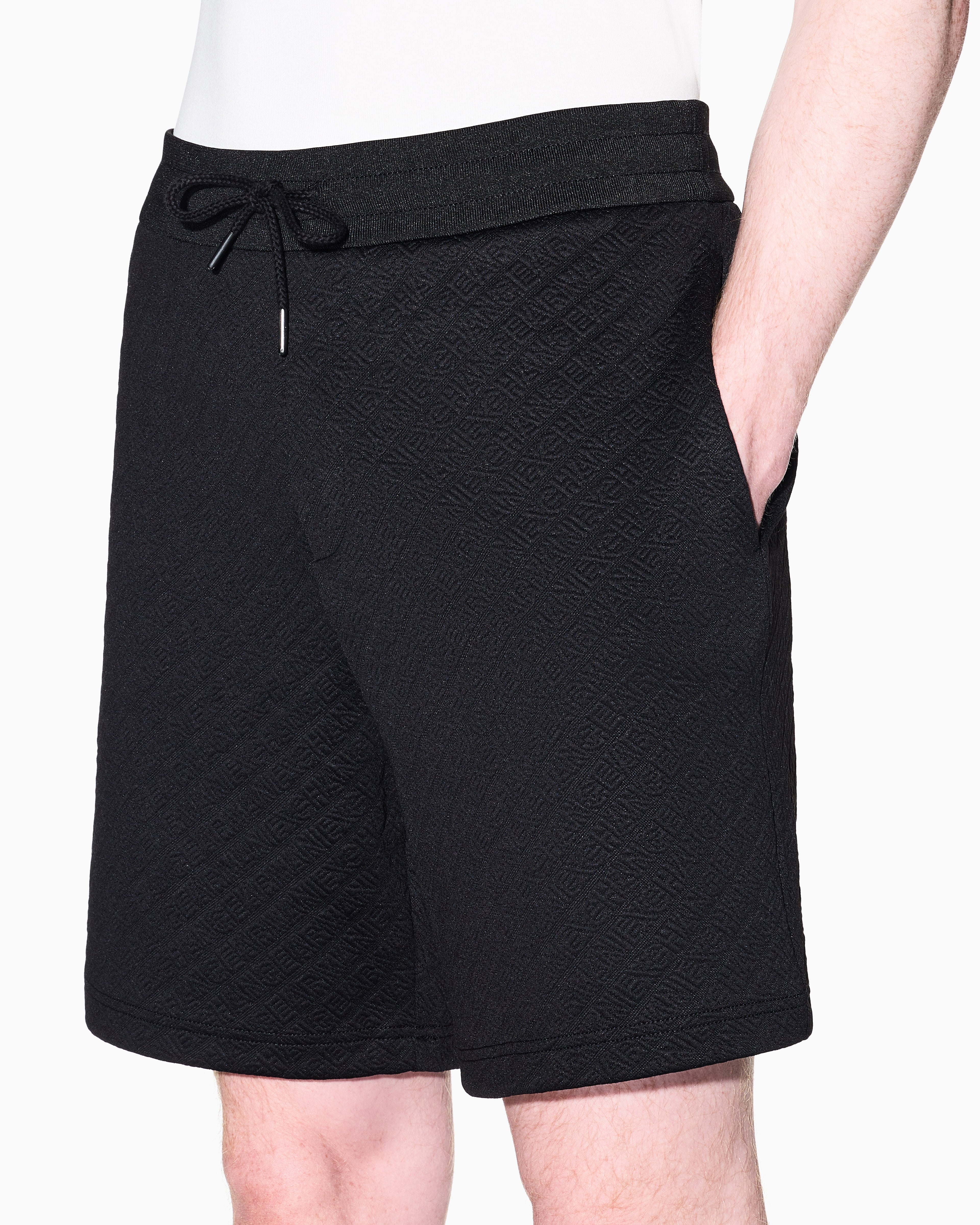 Armani Exchange Calcao Shorts Xm002345 Af21862 Black Preto_shot2
