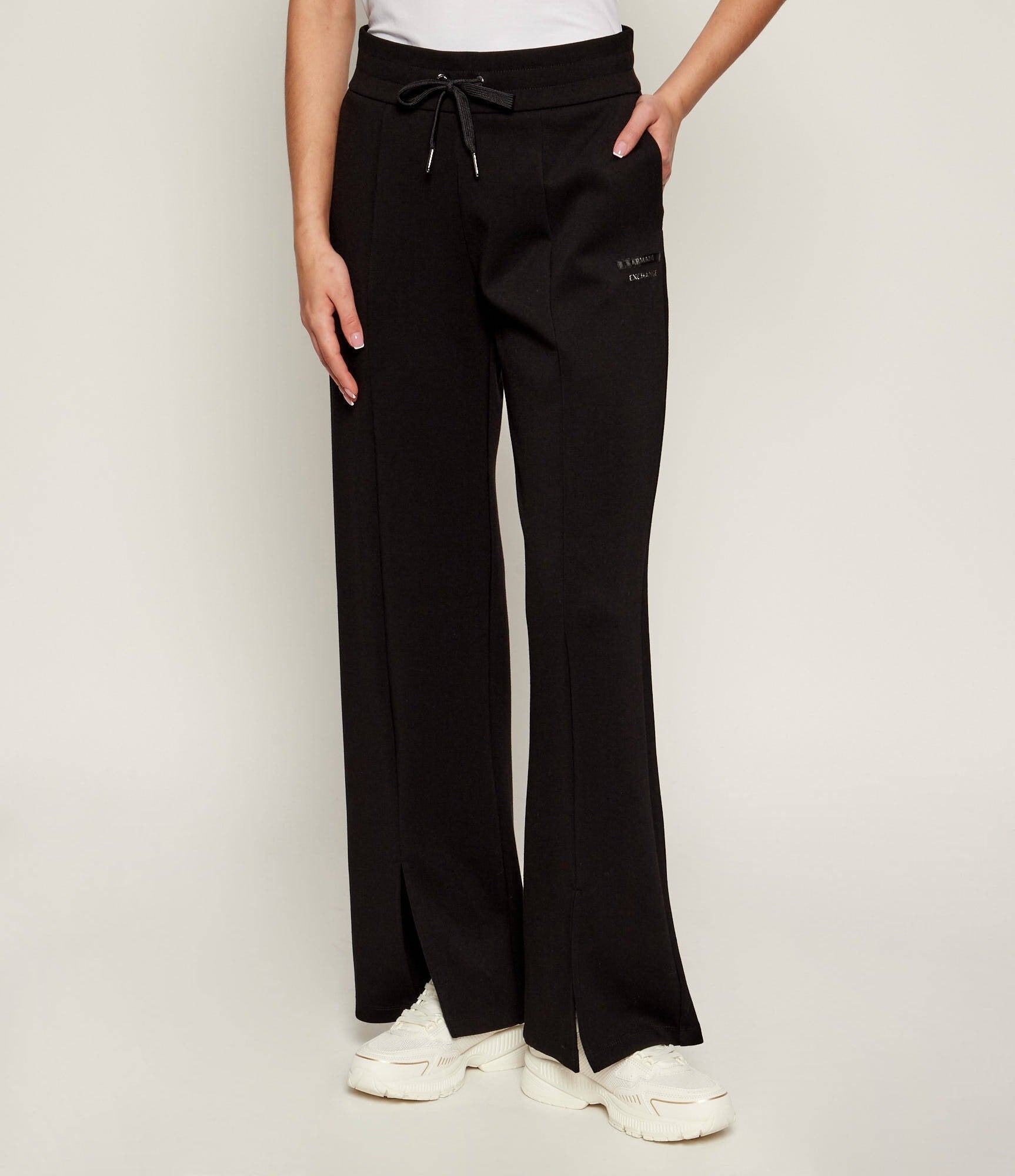 Armani Exchange Calcas Training Pants Xw001289 Af16111 Black Preto_shot1