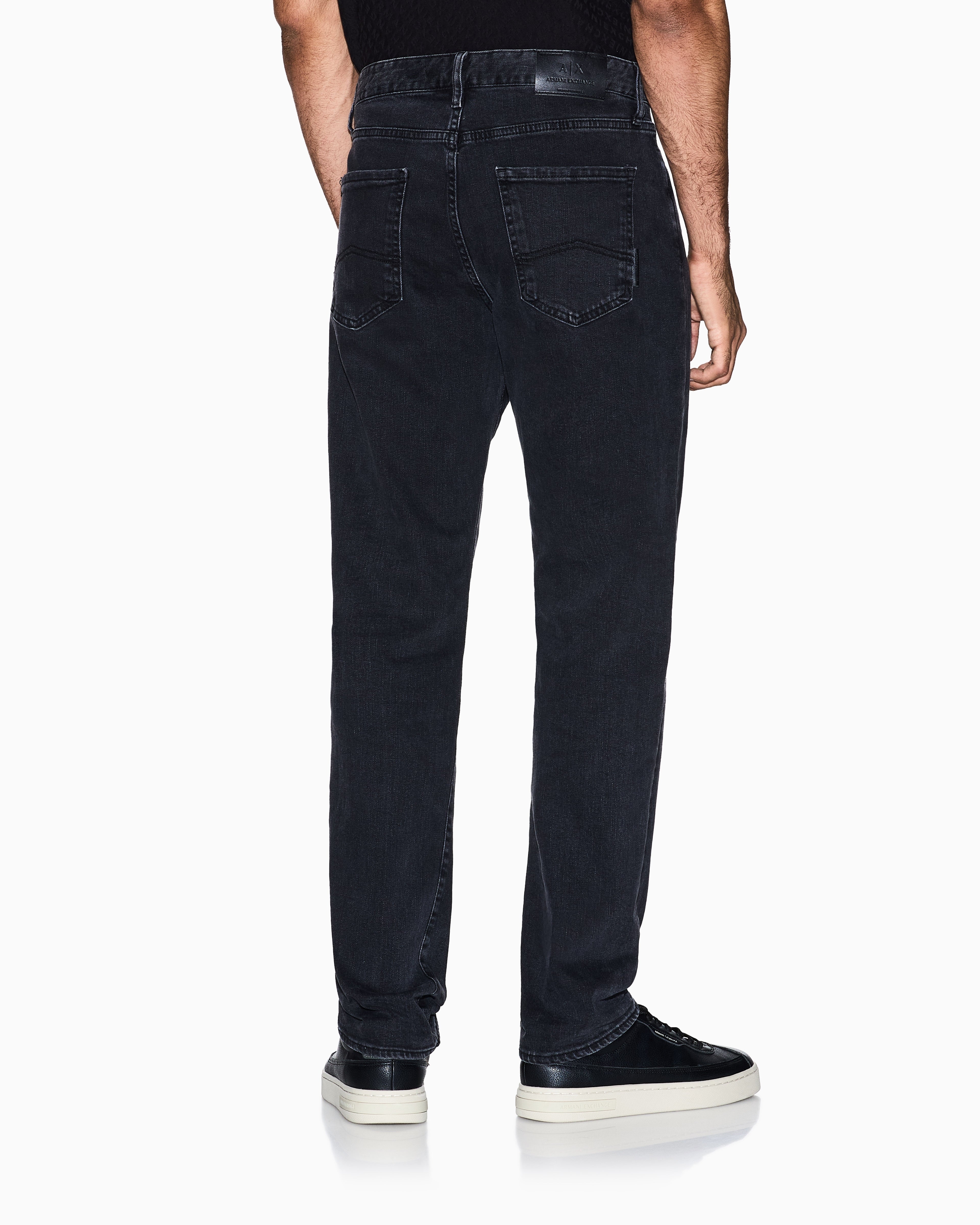 Armani Exchange Calcas Trousers Xm001512 Af14604 Denim Grey Denim Cinza_shot5