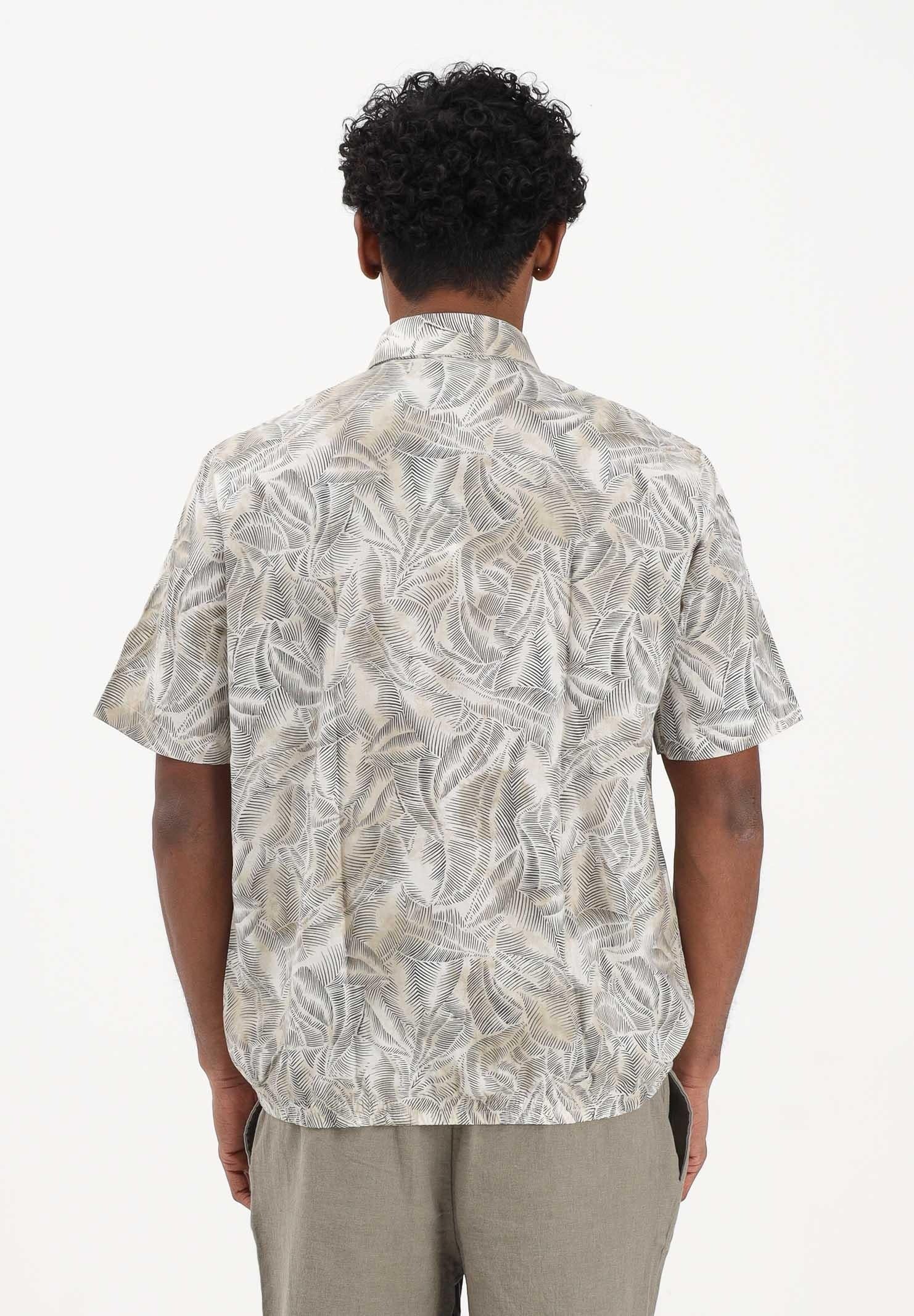 Armani Exchange Camisa Shirt Xm002291 Af22716 Cream Creme_shot3