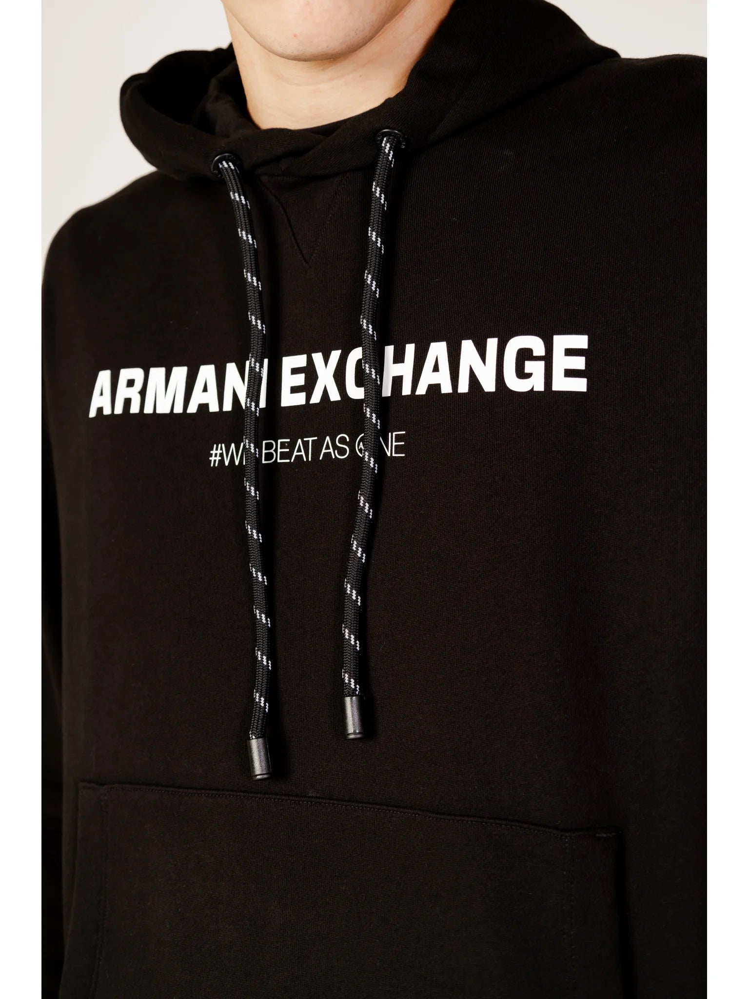 Armani Exchange Camisola Hoodie 6rzmhf Zjdgz Black Preto_shot4