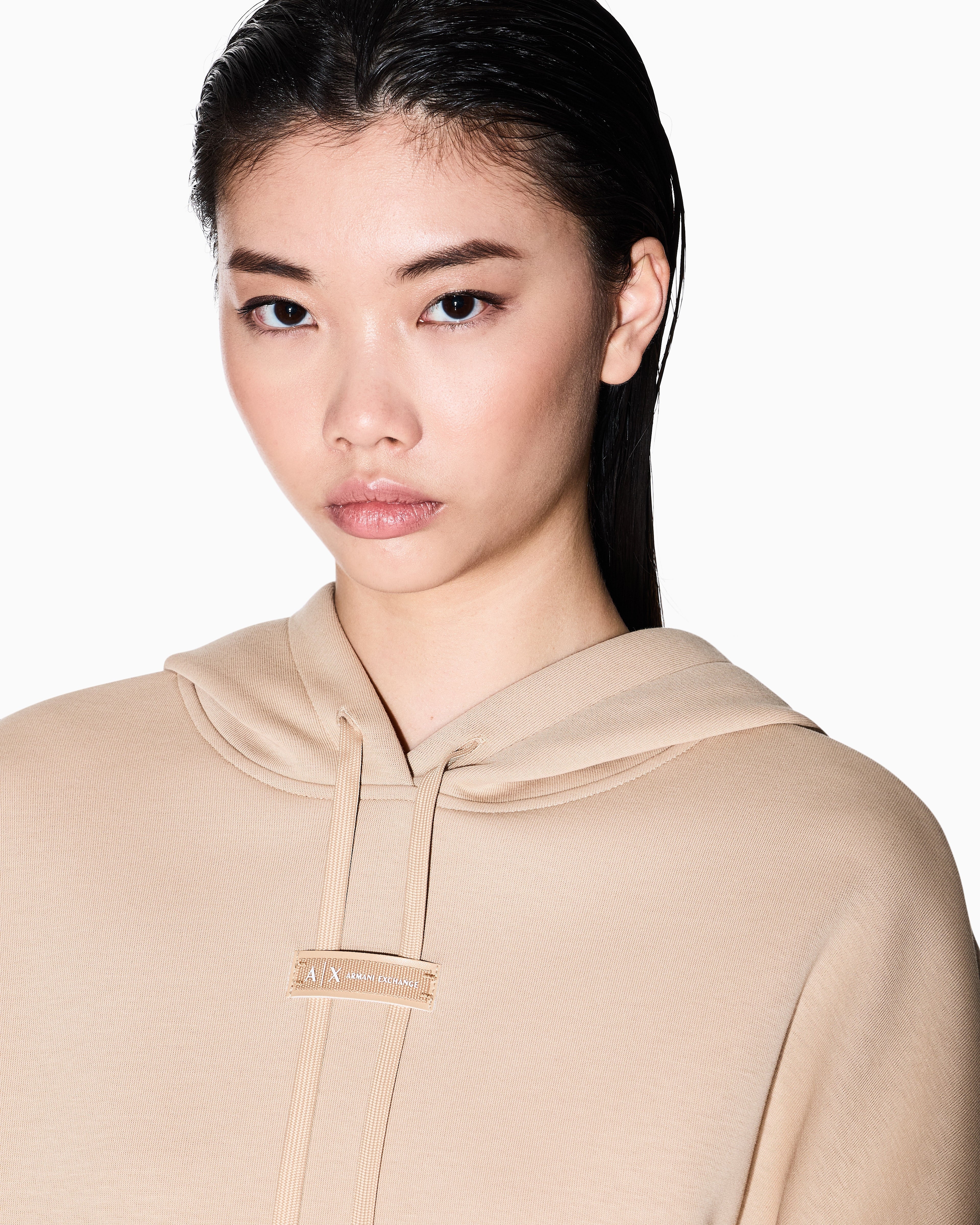 Armani Exchange Camisola Hoodie Xw000745 Af16134 Sand Sand_shot1