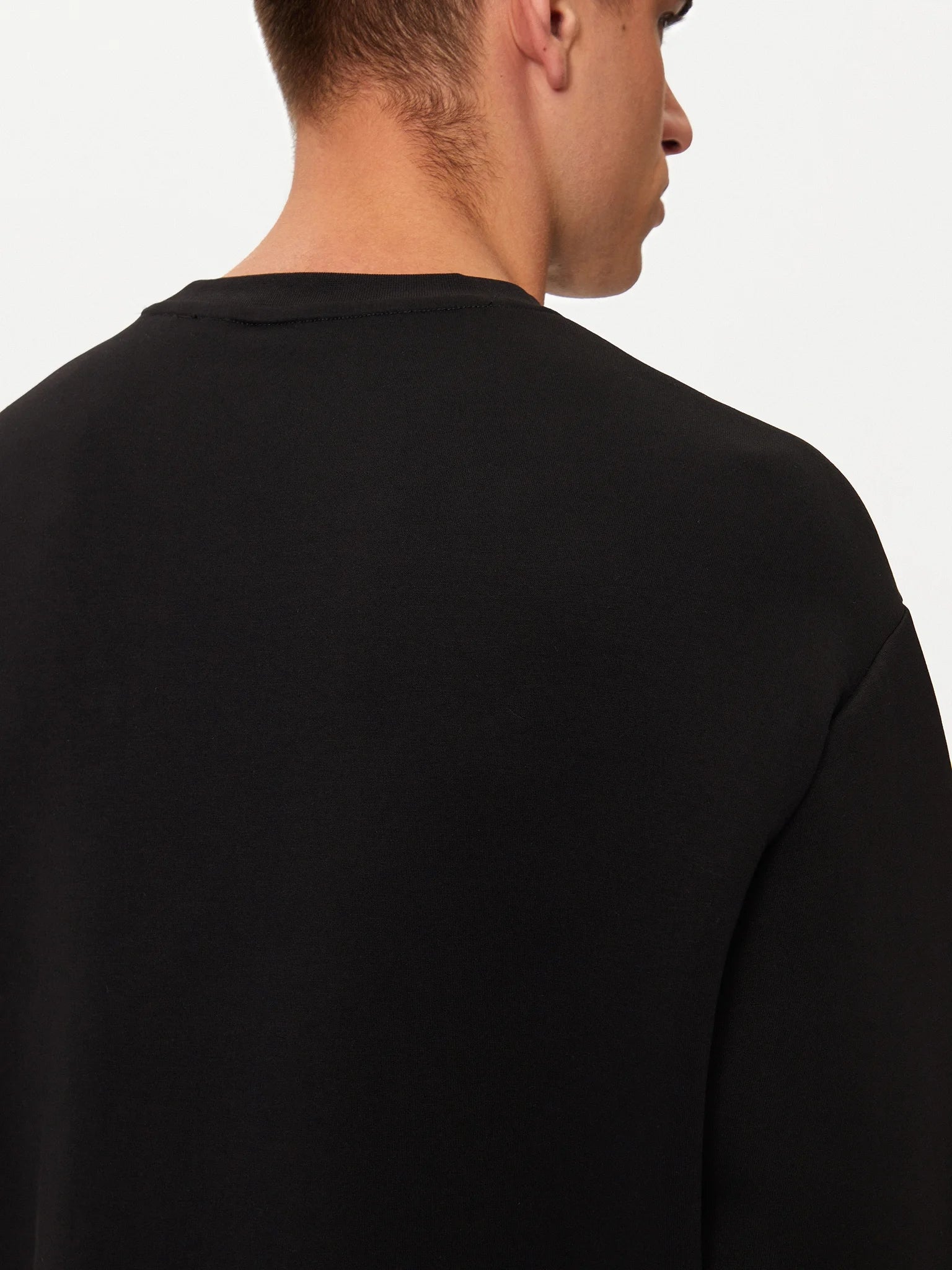 Armani Exchange Camisola Sweat Xm000082 Af10818 Black Preto_shot1