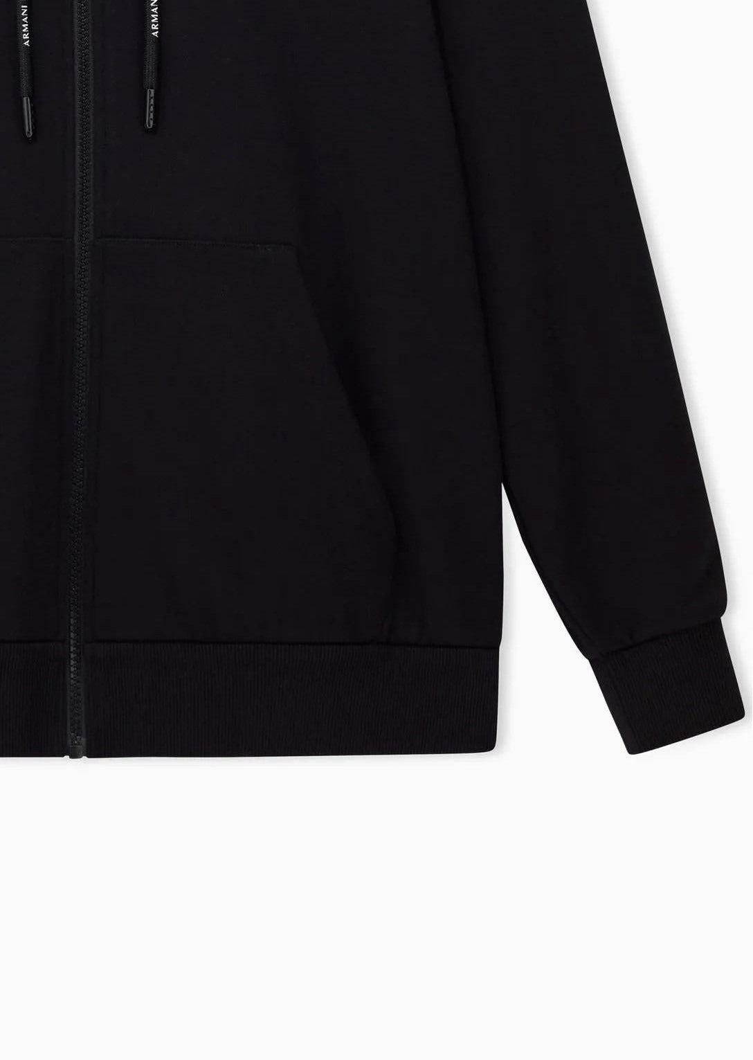 Armani Exchange Camisola Sweat Xw001452 Af10830 Blk Gold Preto Ouro_shot2