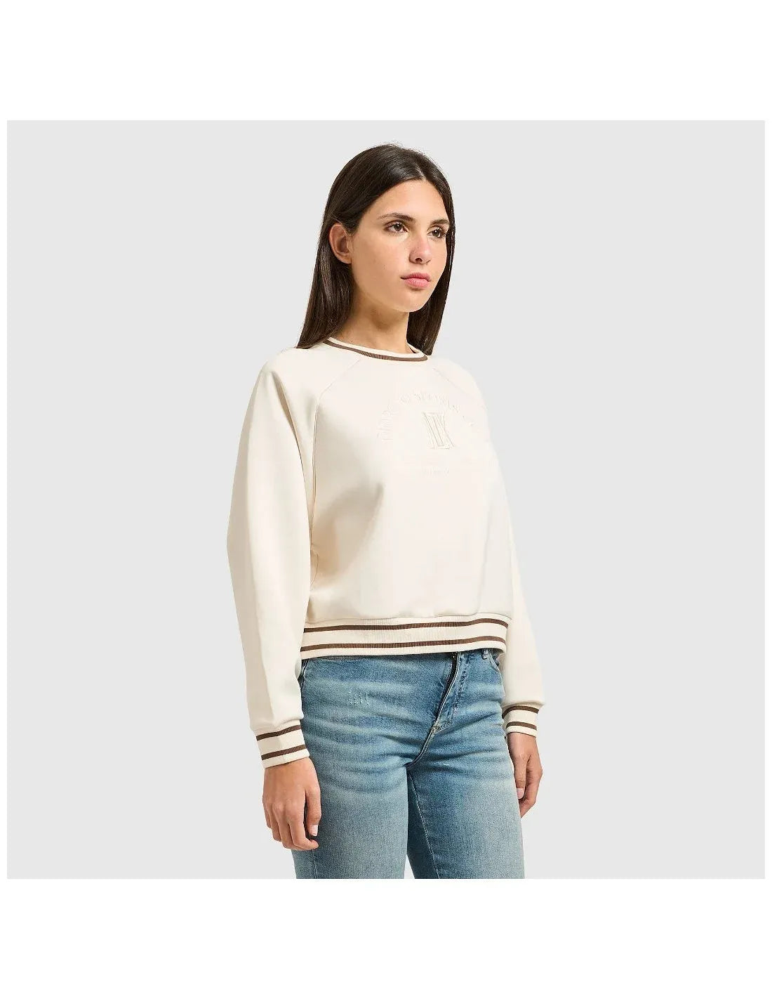 Armani Exchange Camisola Sweat Xw002072 Af10804 Beige Beige_shot3