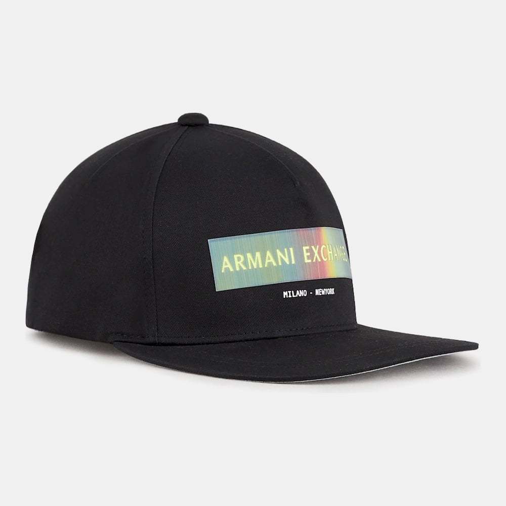 Armani Exchange Cap Hat 4047 0p354 Black Preto Shot6