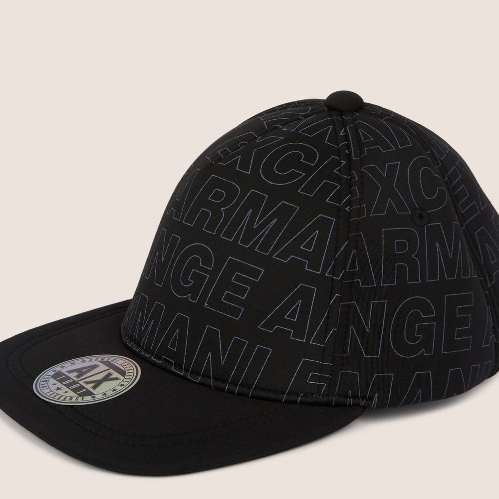 Armani Exchange Cap Hat 4058 8a319 Nero Preto Shot3