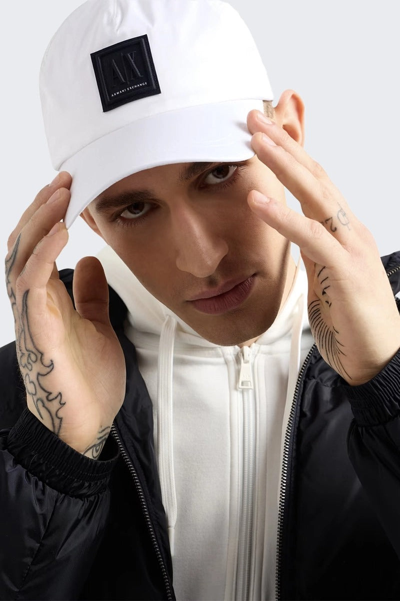 Armani Exchange Cap Hat Xm000810 Af13342 Offwhite Branco_shot1