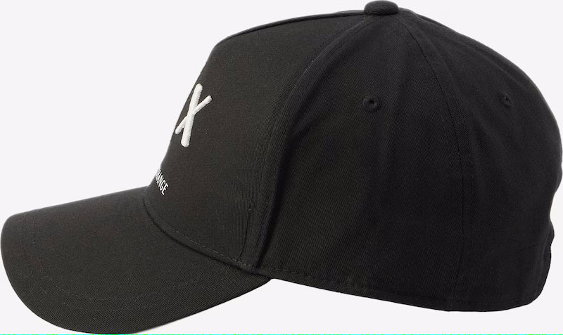 Armani Exchange Cap Hat Xm002696 Af15502 Blk White Preto Branco_shot2