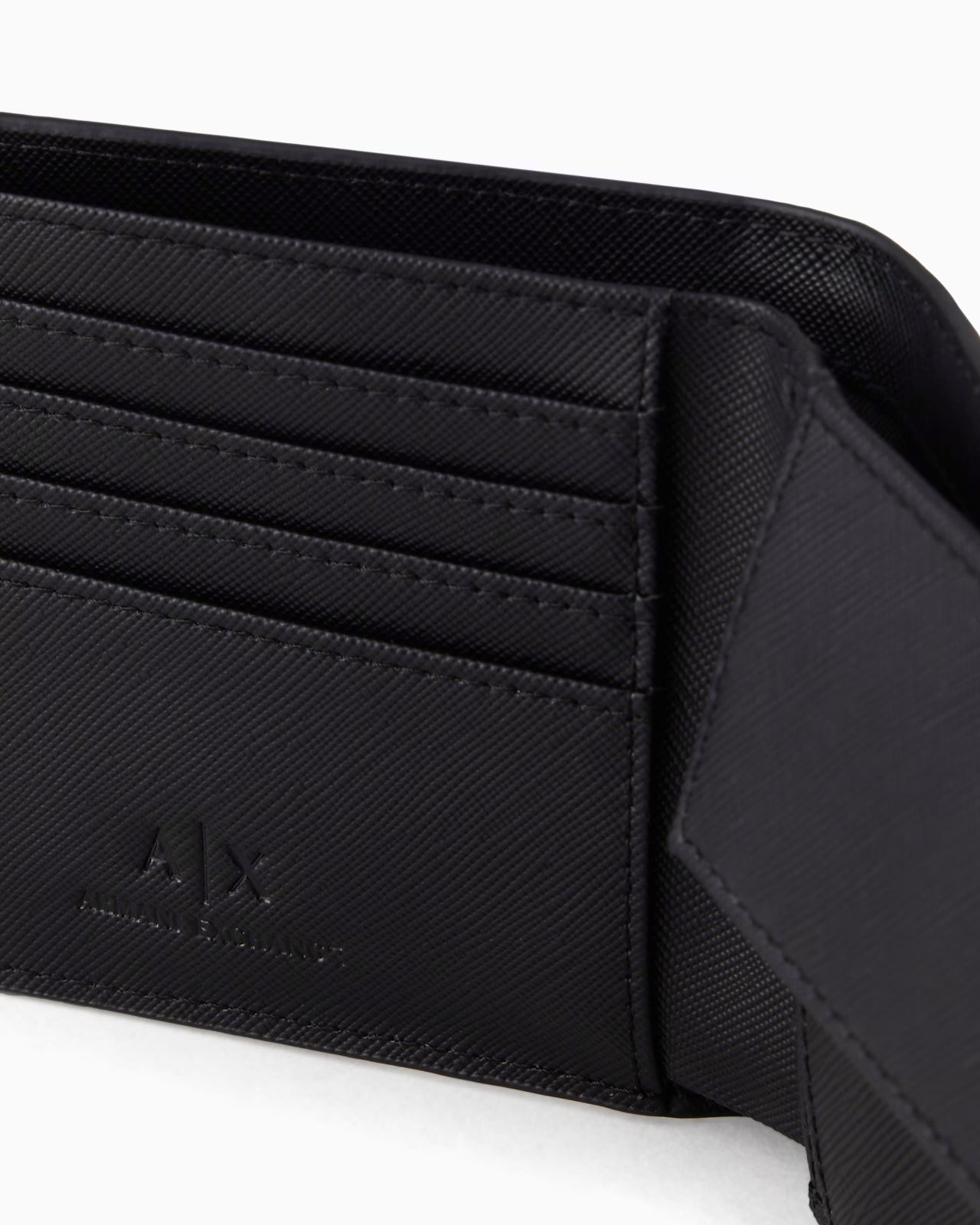 Armani Exchange Carteira Wallet 958098 Cc838 Black Preto_shot1