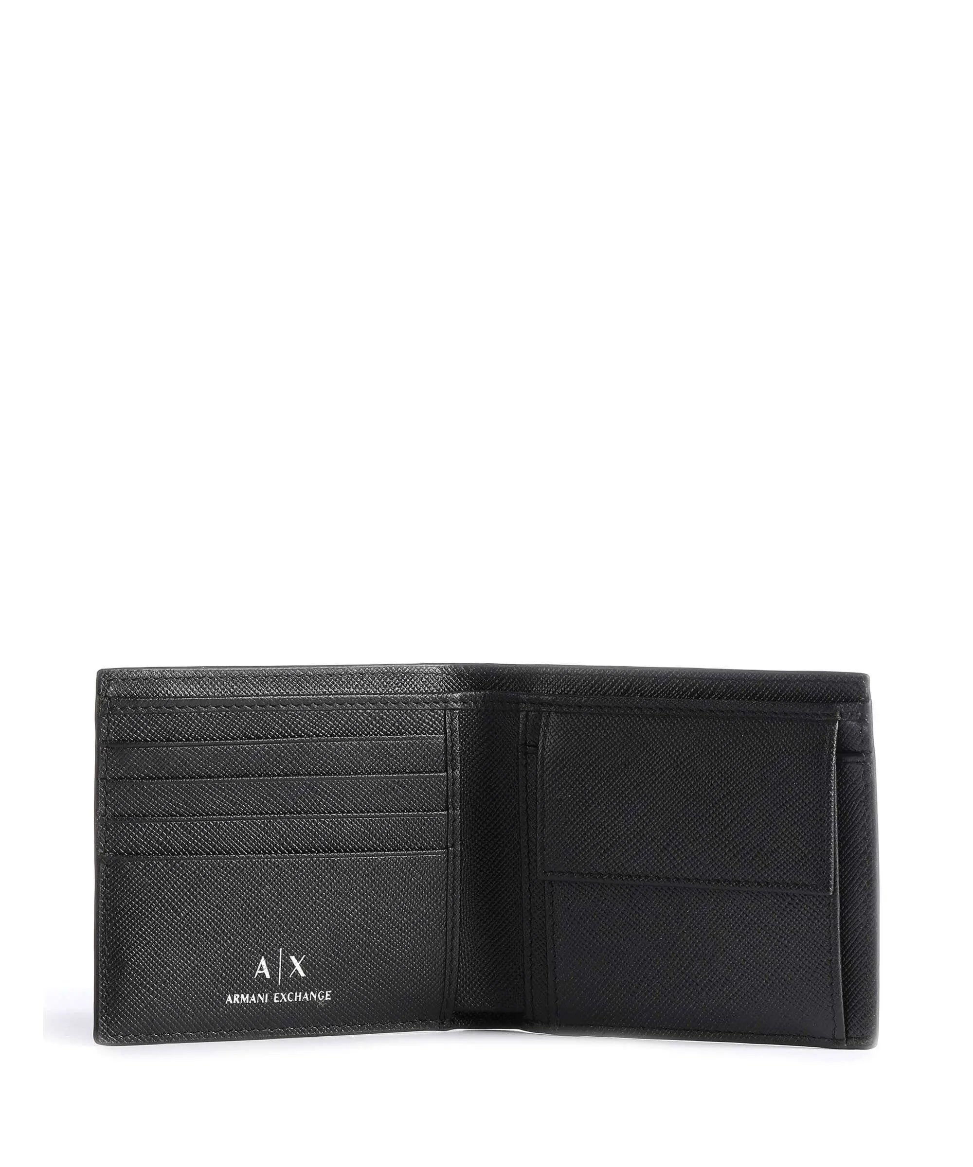 Armani Exchange Carteira Wallet 958098 Cc843 Black Preto_shot1