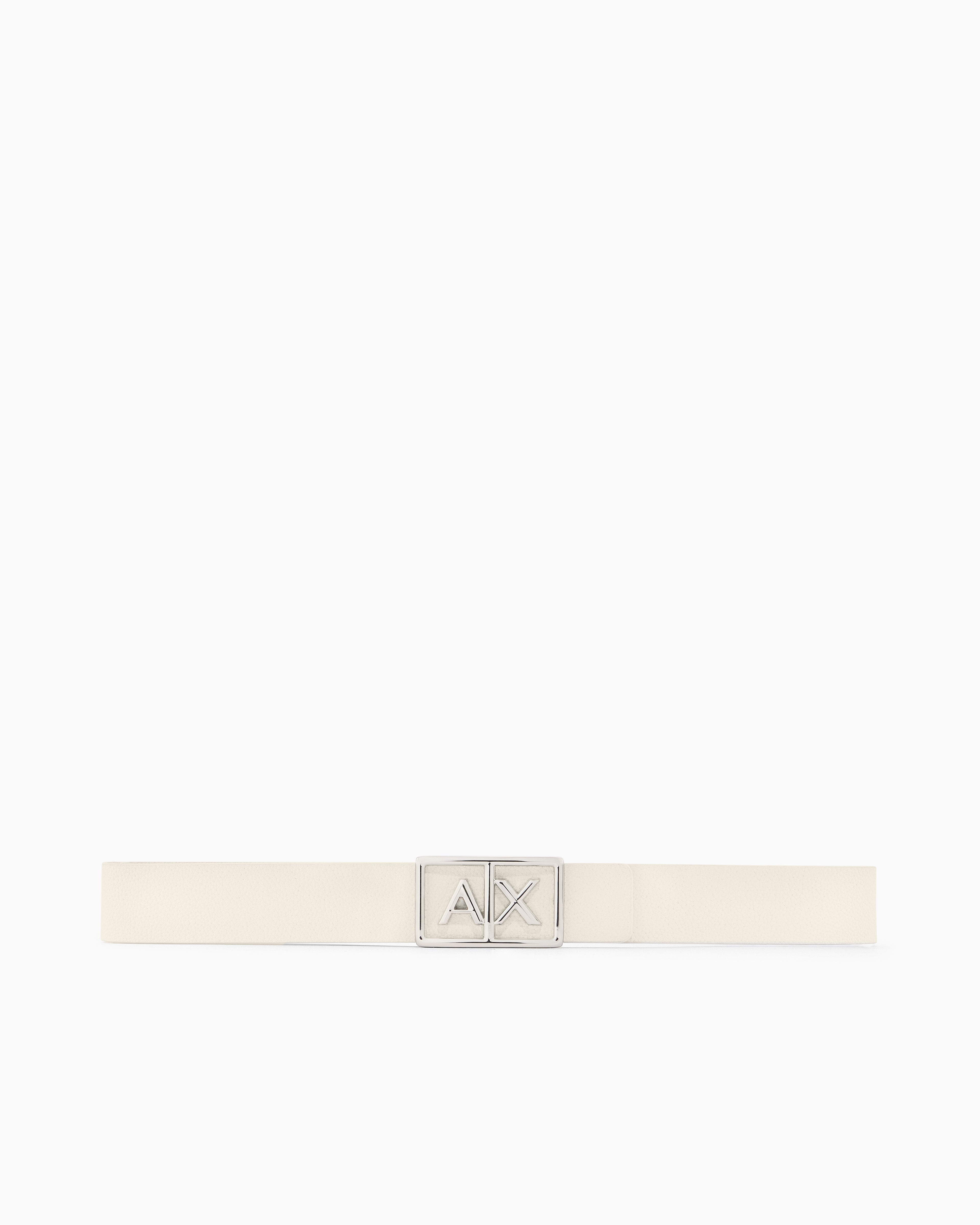 Armani Exchange Cinto Belt Xw000966 Af13953 White Branco_shot2