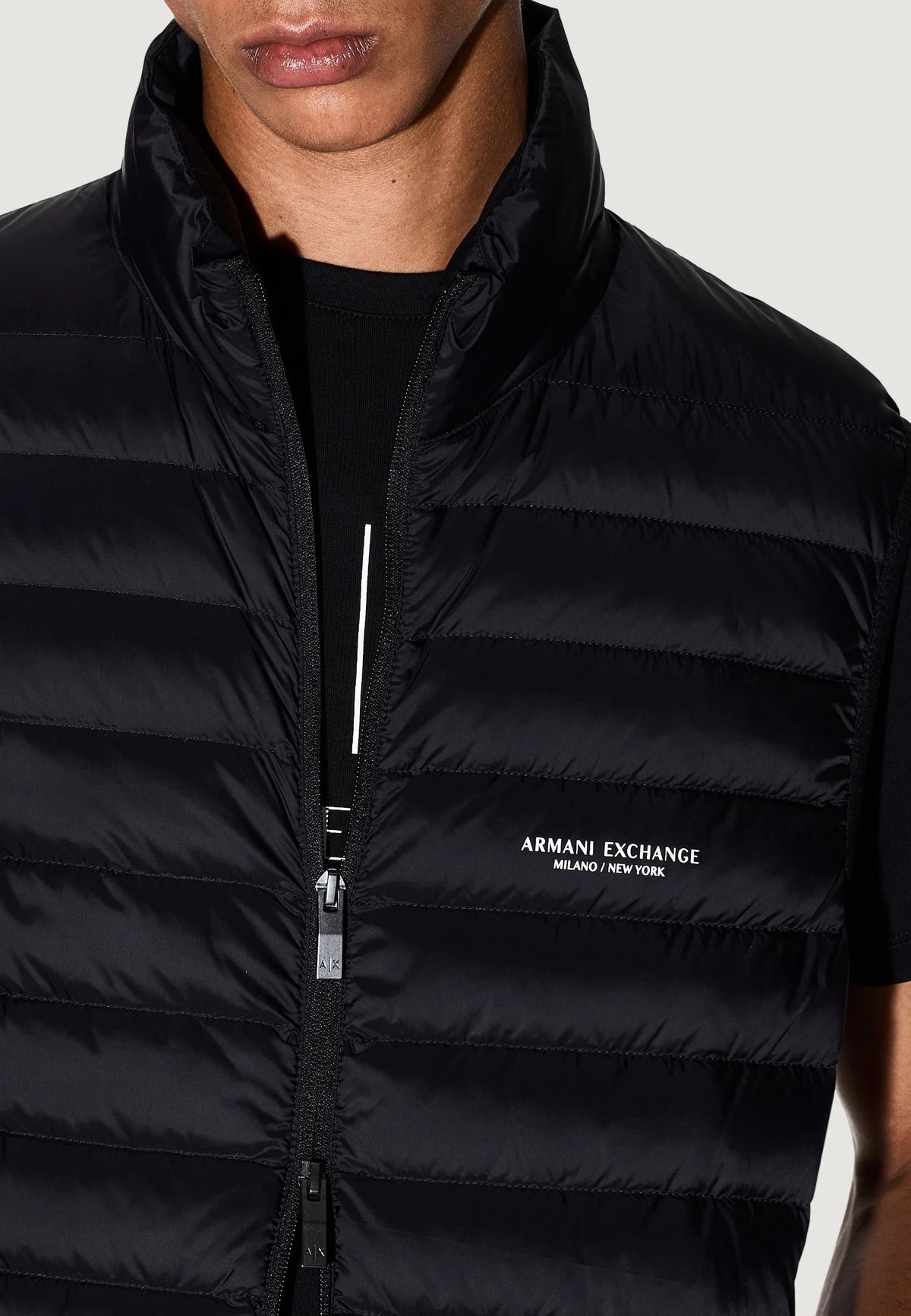 Armani Exchange Colete Gilet Xm001576 Af16927 Black Preto_shot5