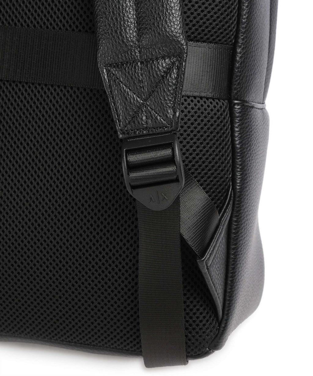 Armani Exchange Mochila Backpack Xm002609 Af22662 Black Preto_shot4