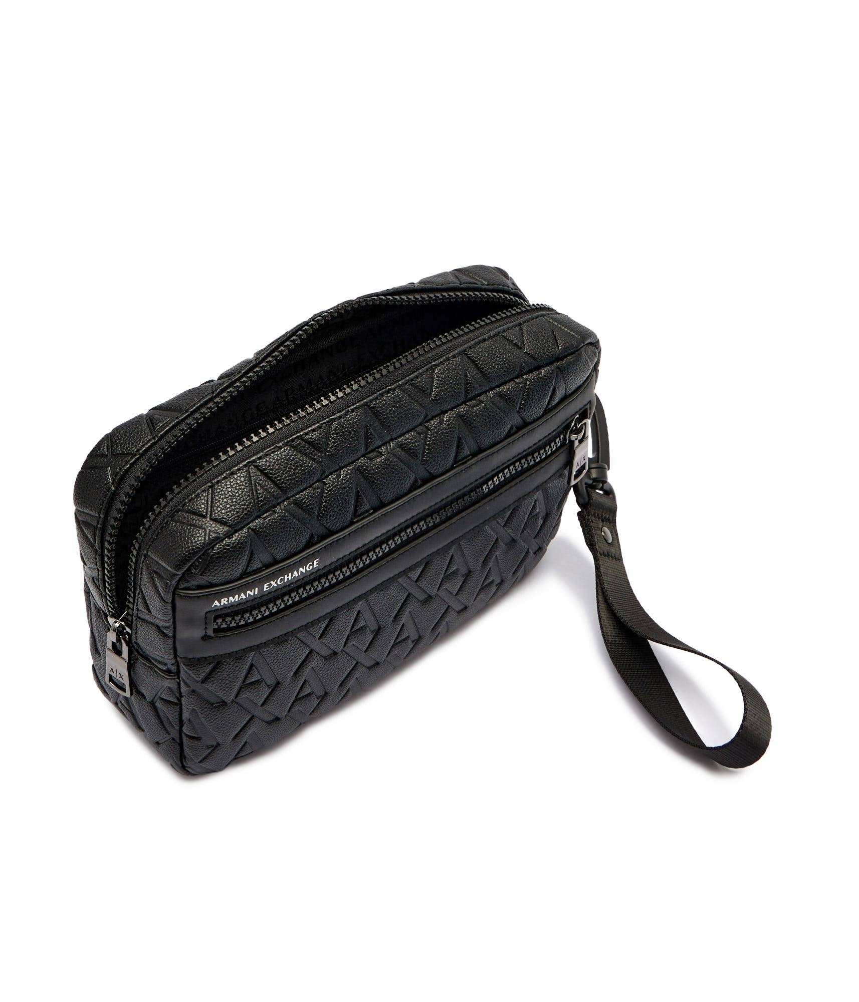 Armani Exchange Necessaire Bag Xm001272 Af12133 Black Preto_shot3
