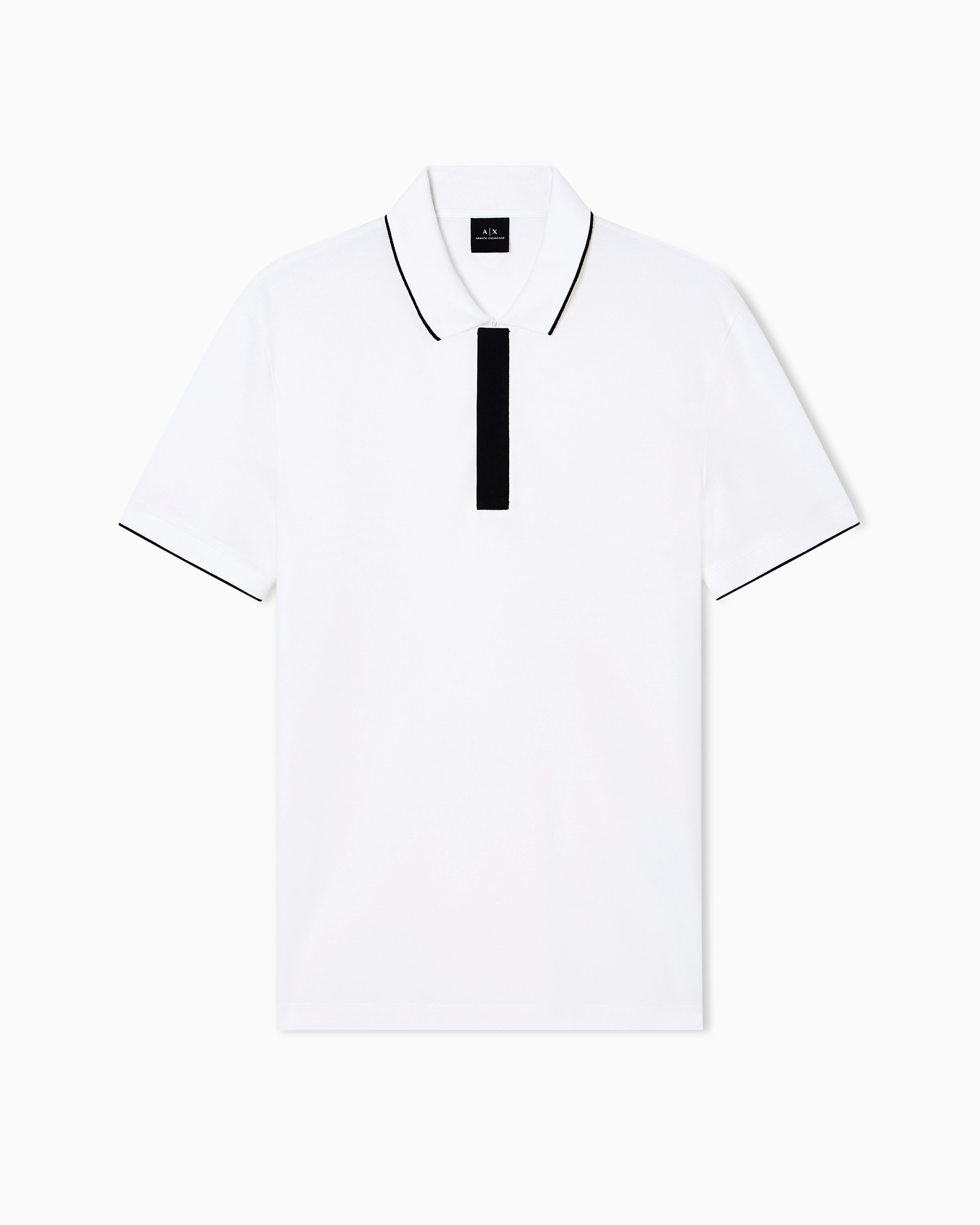 Armani Exchange Polo Xm001285 Af10366 White Branco_shot4