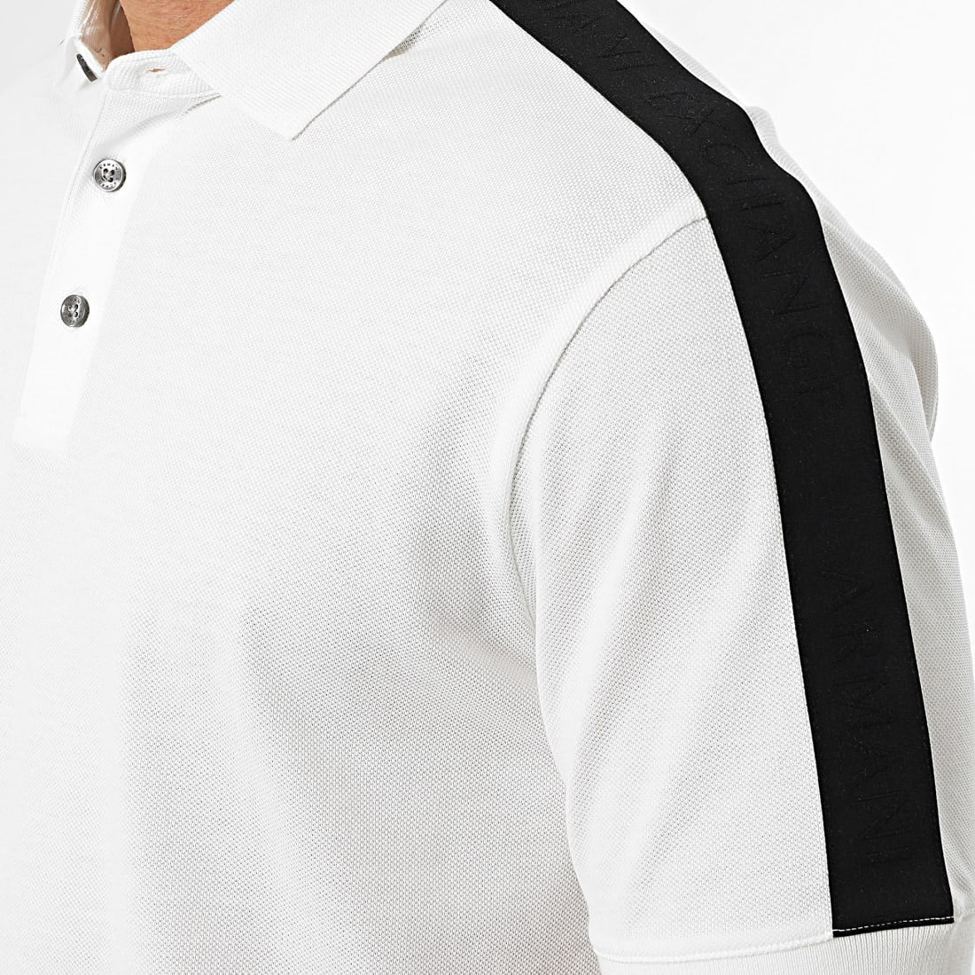 Armani Exchange Polo Xm001290 Af10366 White Branco_shot2