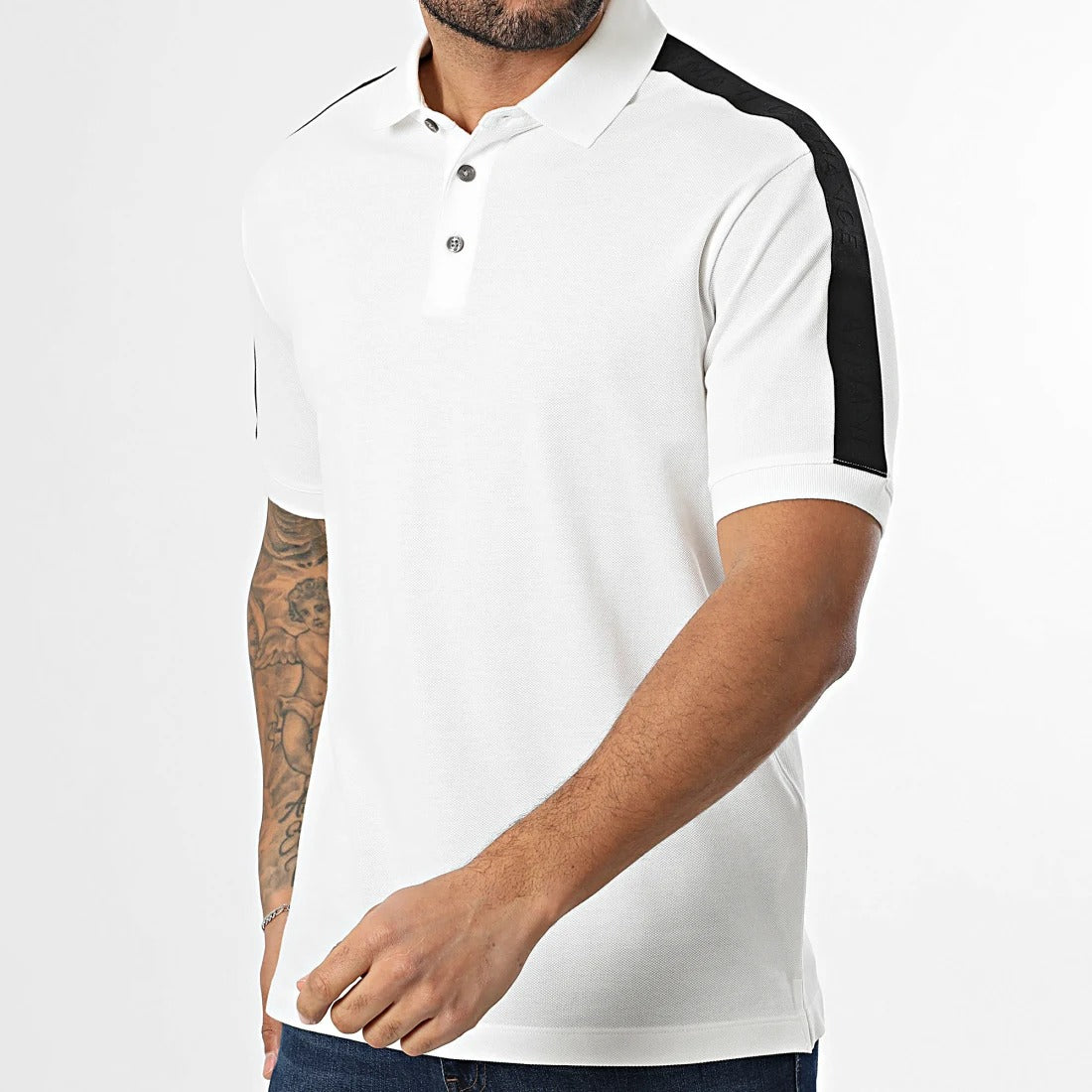 Armani Exchange Polo Xm001290 Af10366 White Branco_shot3