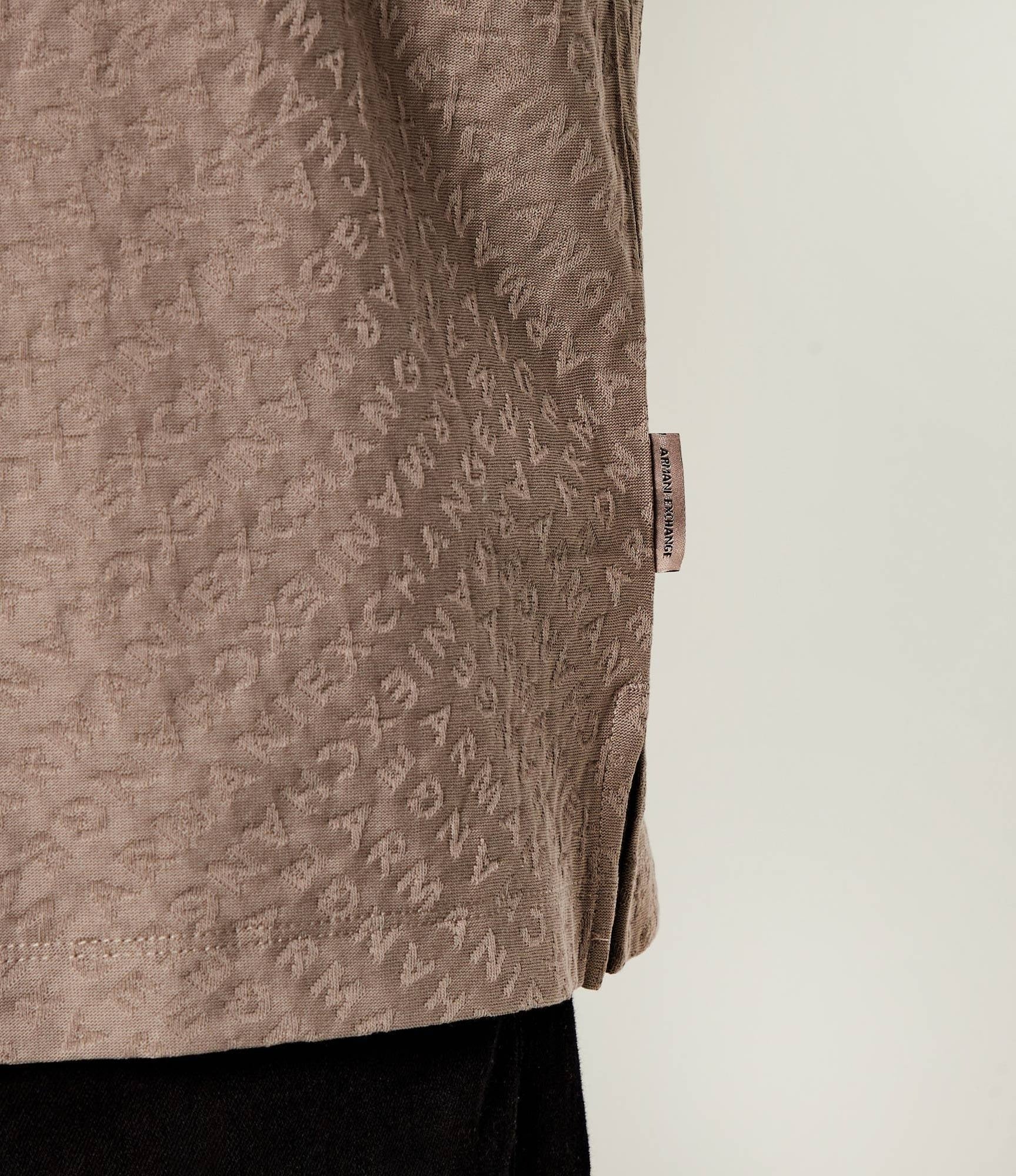 Armani Exchange Polo Xm001882 Af10337 Driftwood Driftwood_shot5