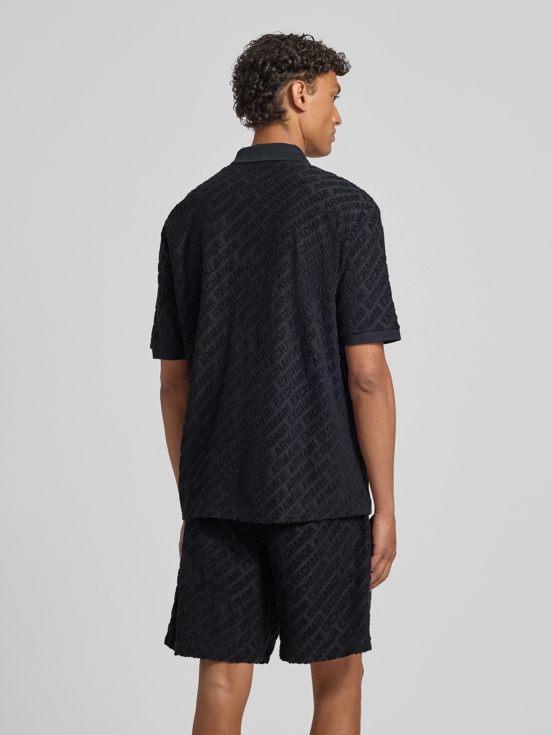 Armani Exchange Polo Xm002347 Af21860 Navy Navy_shot5