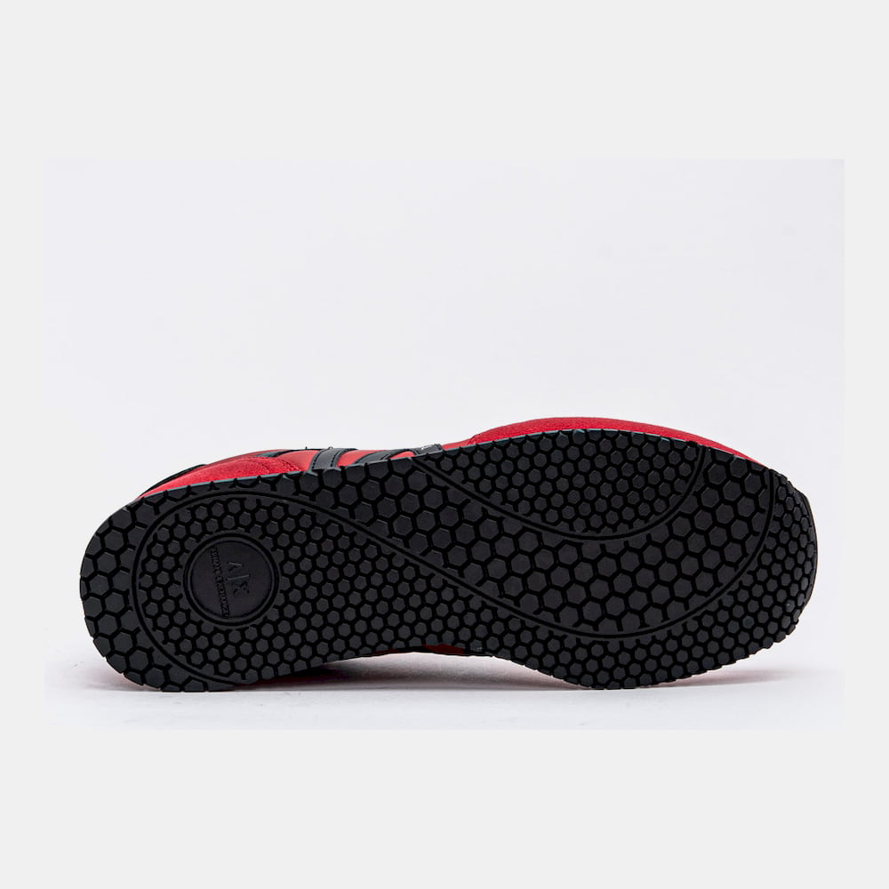 Armani Exchange Sapatilhas Sneakers Shoes X017 Xv028 Red Blk Vermelho Preto Shot8