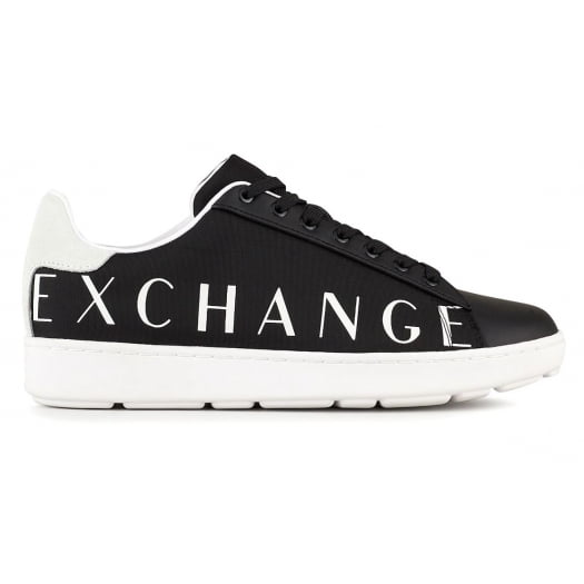 Armani Exchange Sapatilhas Sneakers Shoes X084 Xv289 Blk White Preto Branco Shot10 Resultado