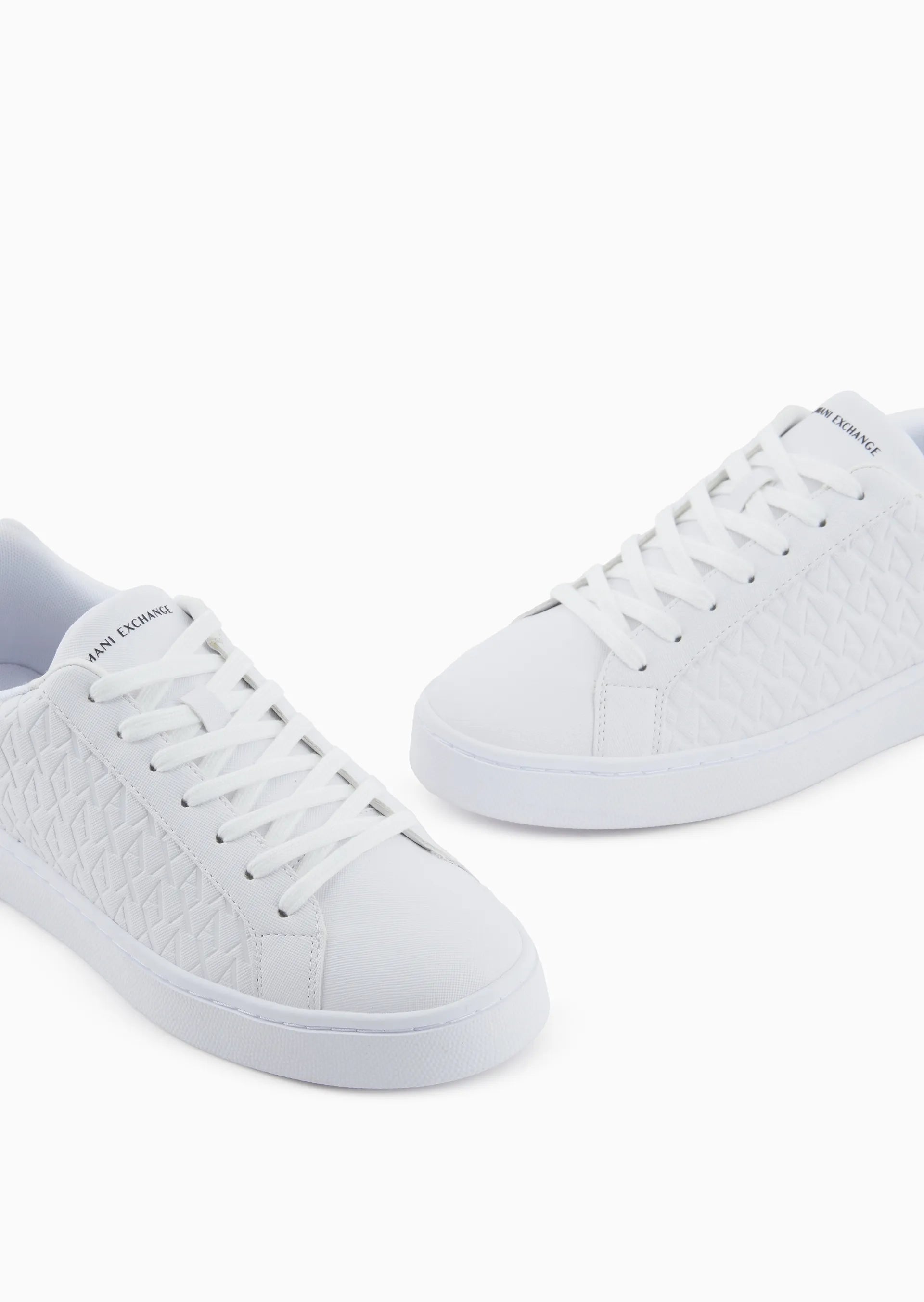 Armani Exchange Sapatilhas Sneakers Shoes Xm000140 Af11916 Whi Black Branco Preto_shot4