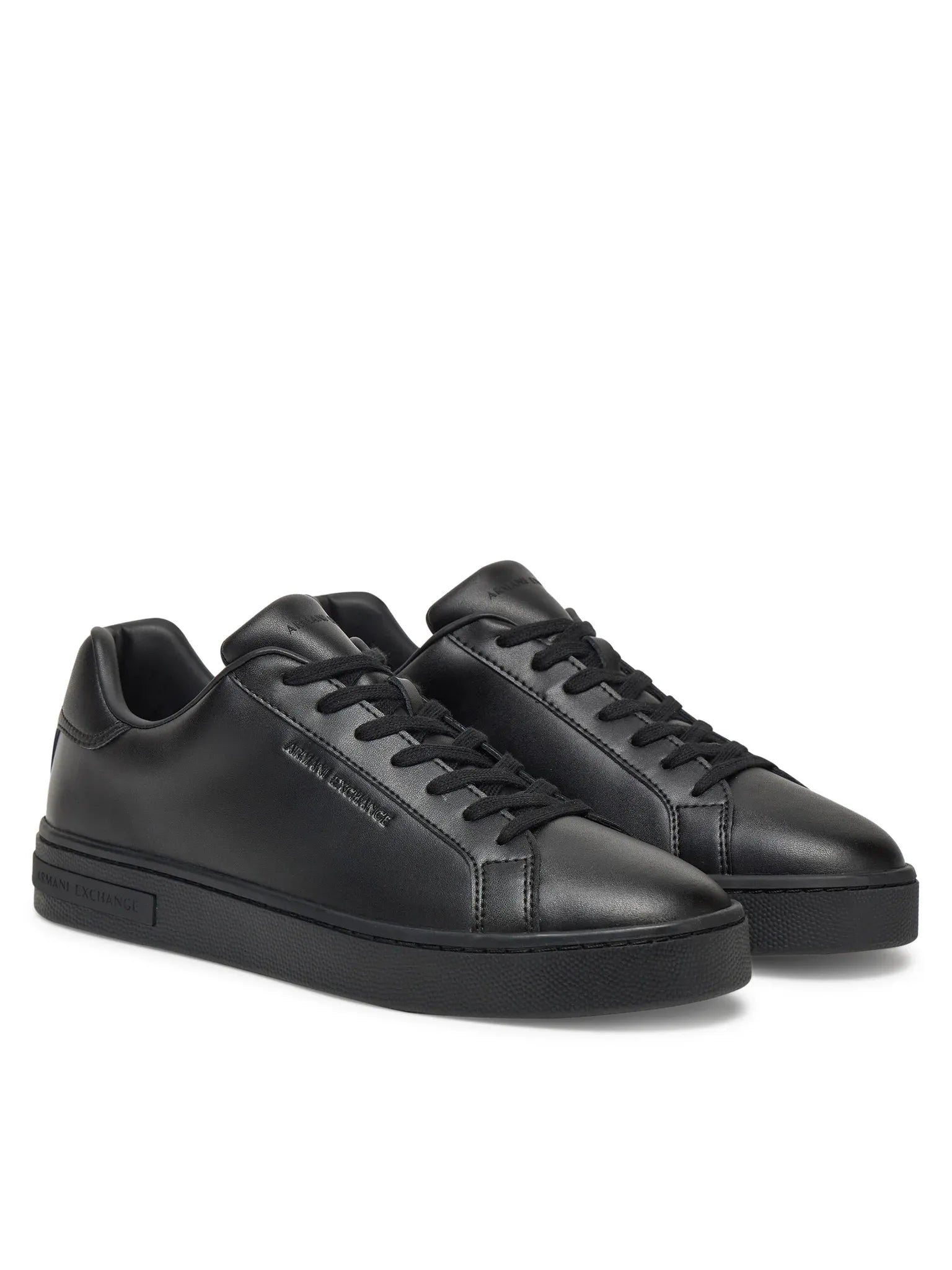 Armani Exchange Sapatilhas Sneakers Shoes Xm000141 Af11912 Triple Blk Preto_shot2