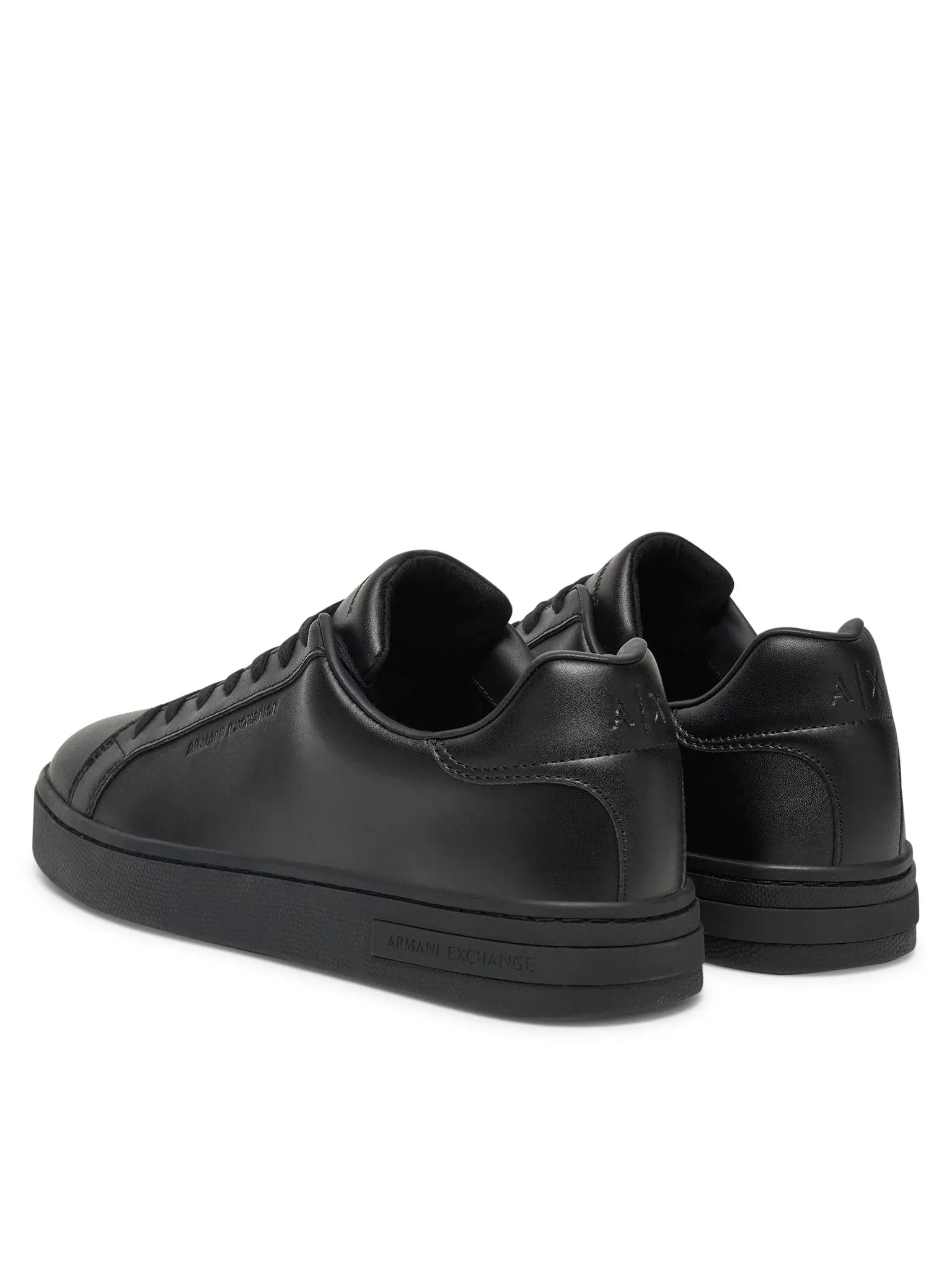 Armani Exchange Sapatilhas Sneakers Shoes Xm000141 Af11912 Triple Blk Preto_shot3
