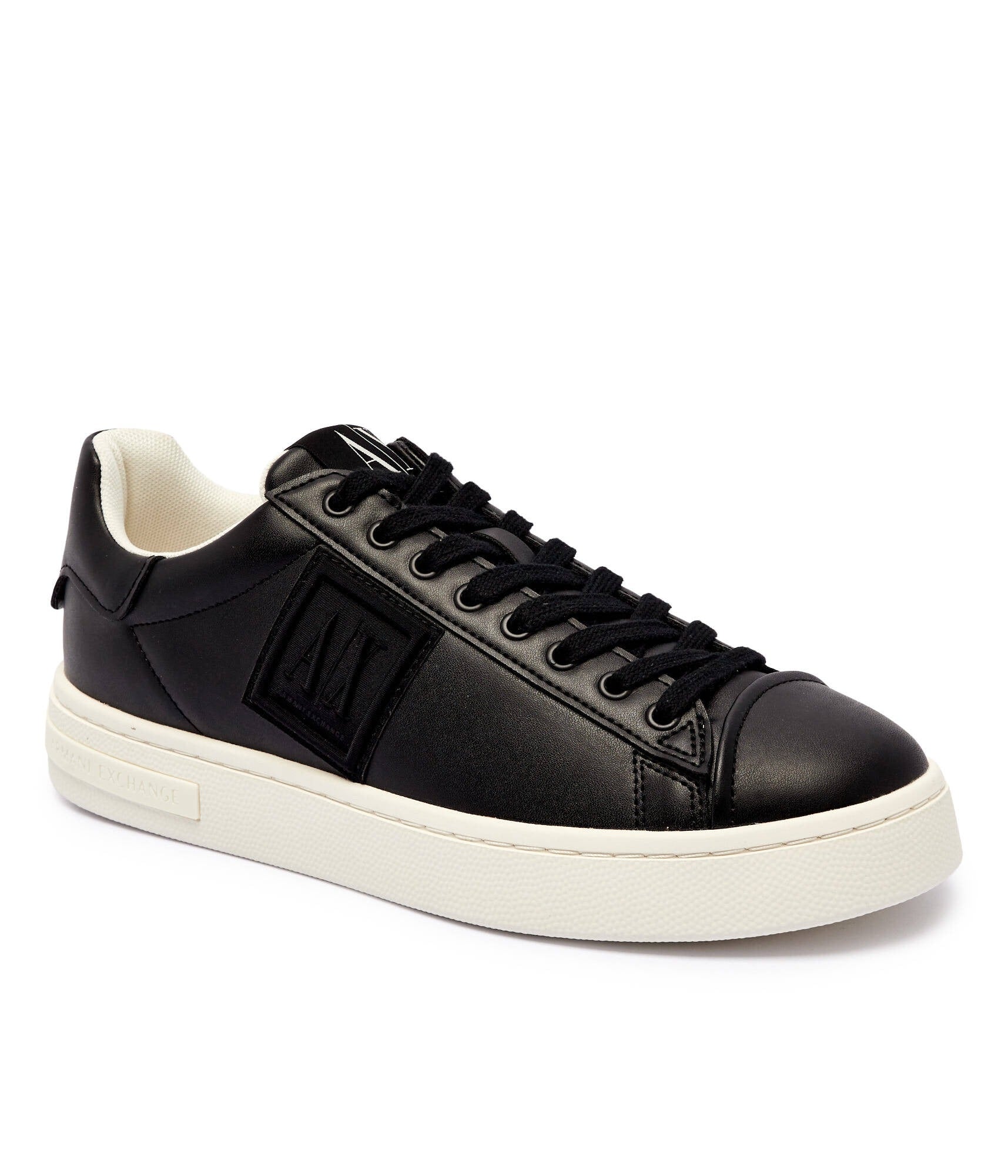 Armani Exchange Sapatilhas Sneakers Shoes Xm001990 Af17451 Blk Black Preto Preto_shot1