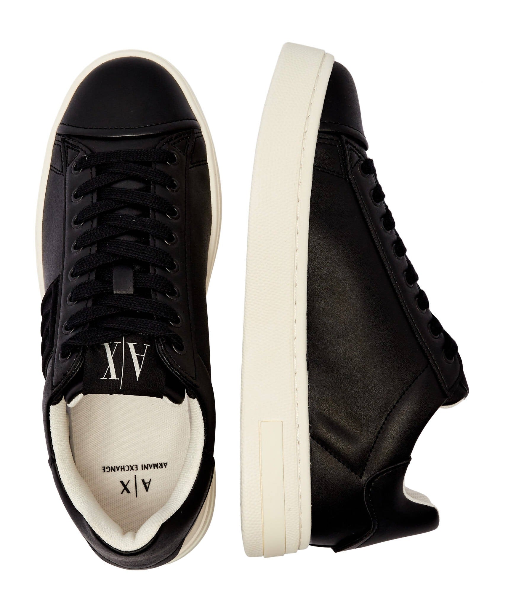 Armani Exchange Sapatilhas Sneakers Shoes Xm001990 Af17451 Blk Black Preto Preto_shot4