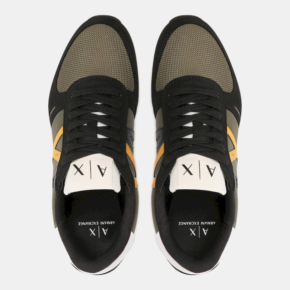 Armani Exchange Sapatilhas Sneakers Shoes Xux017 Xv028 Olive Blk Olive Preto Shot10