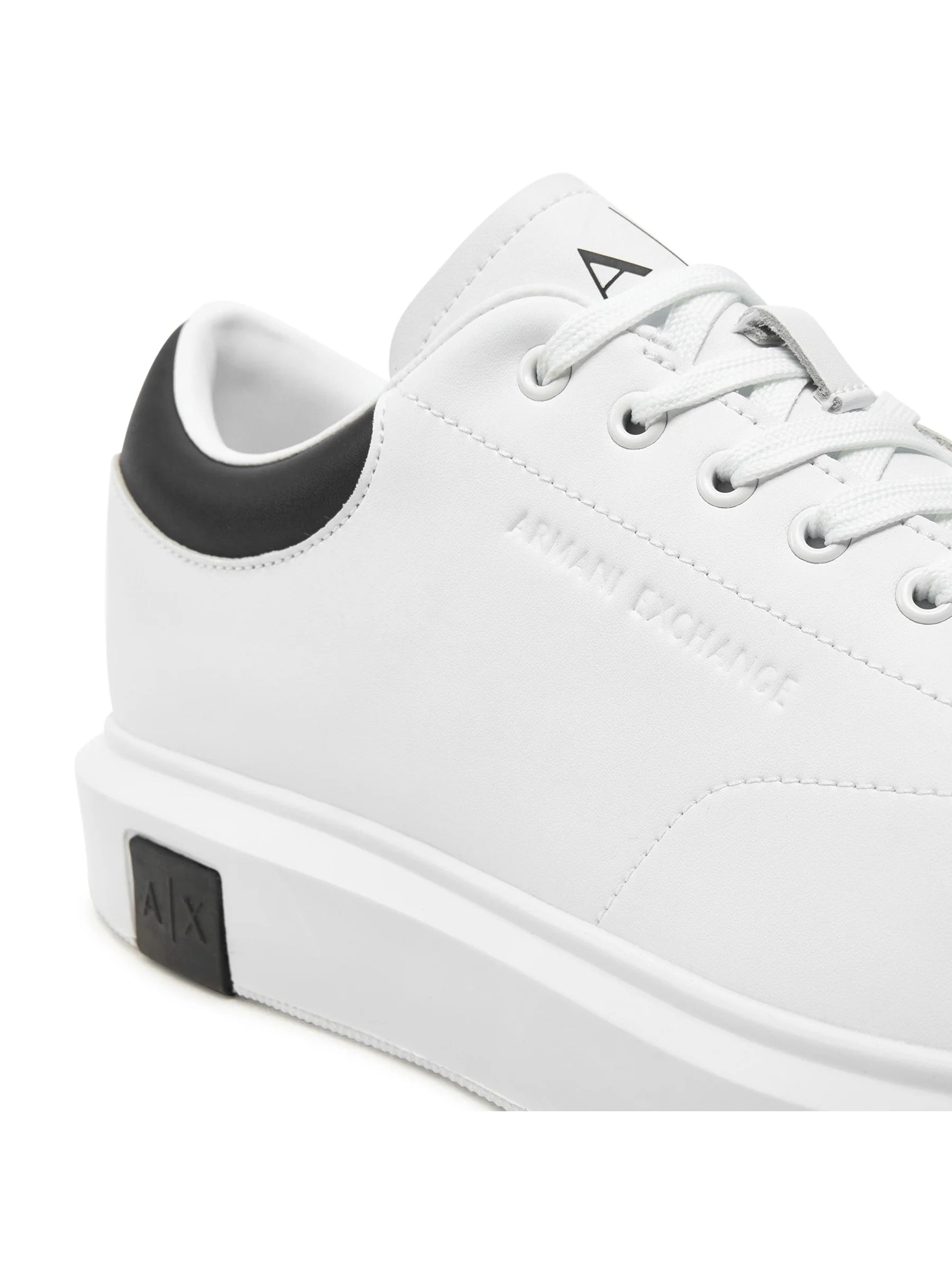 Armani Exchange Sapatilhas Sneakers Shoes Xux123 Xv534 White Blk Branco Preto_shot5