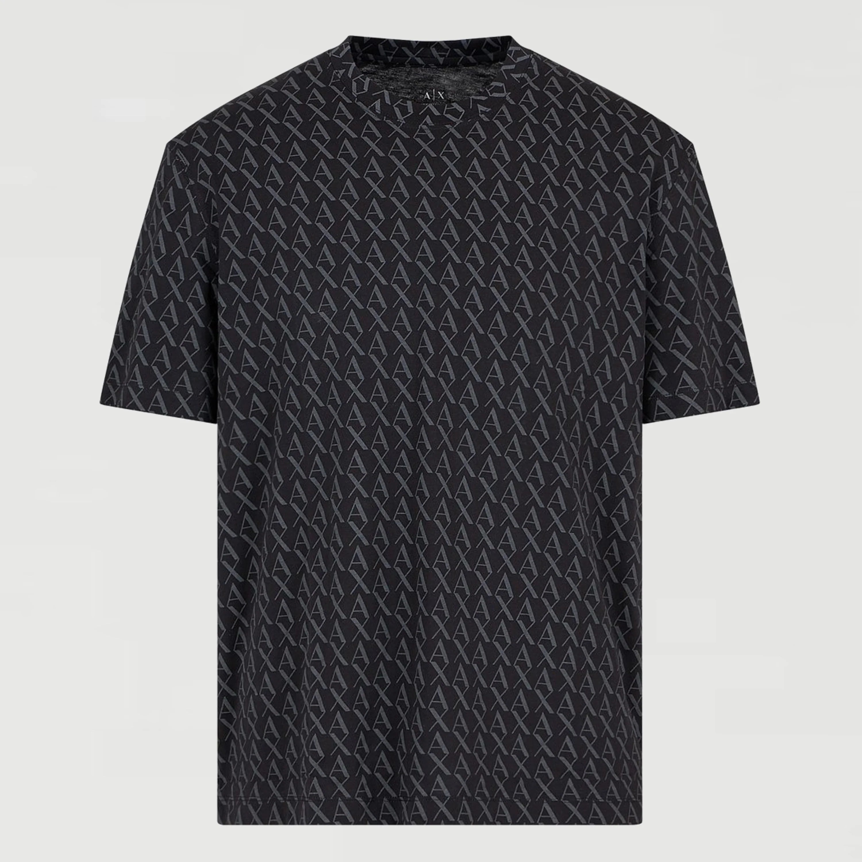 Armani Exchange T Shirt 8nztcw Zjh4z Black.logo Preto_shot2