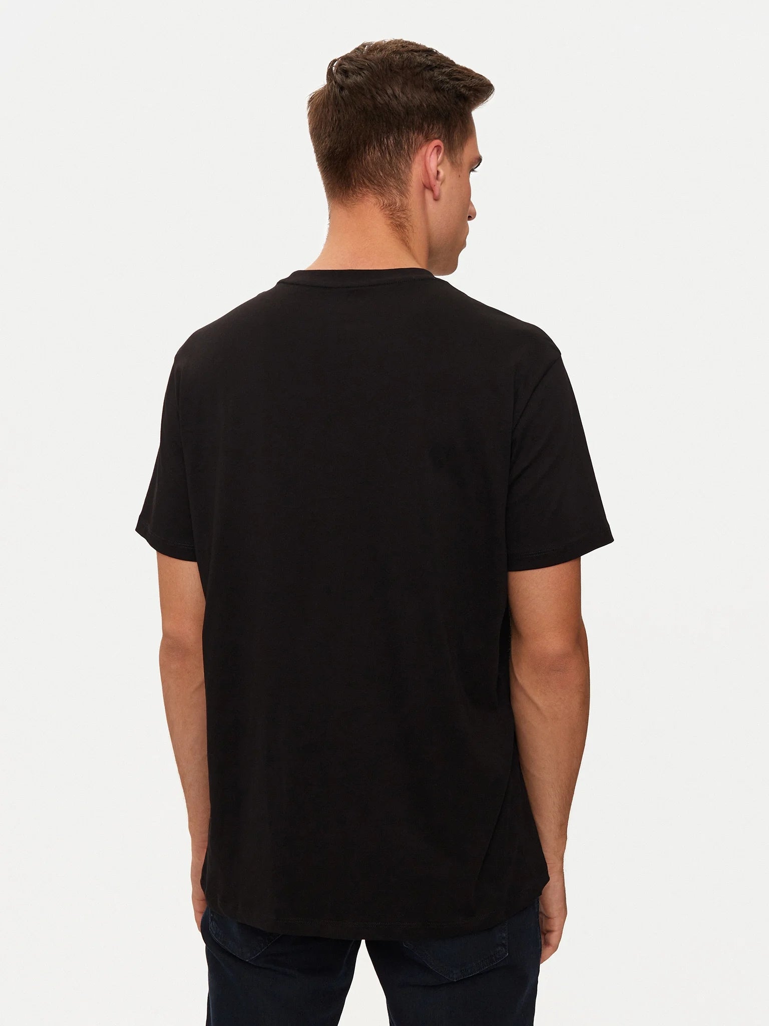 Armani Exchange T Shirt Xm000062 Af10356 Black Preto_shot3