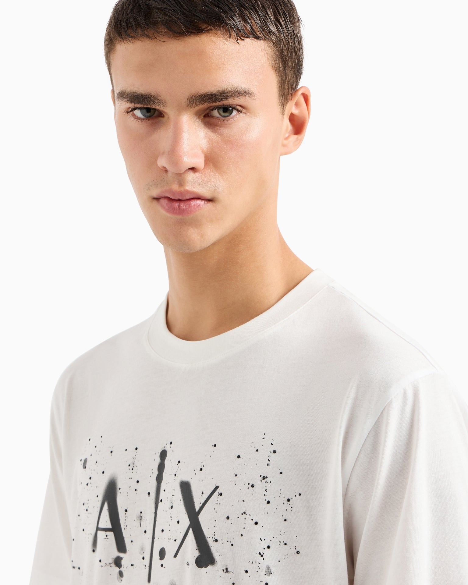 Armani Exchange T Shirt Xm000062 Af10356 White Branco_shot1