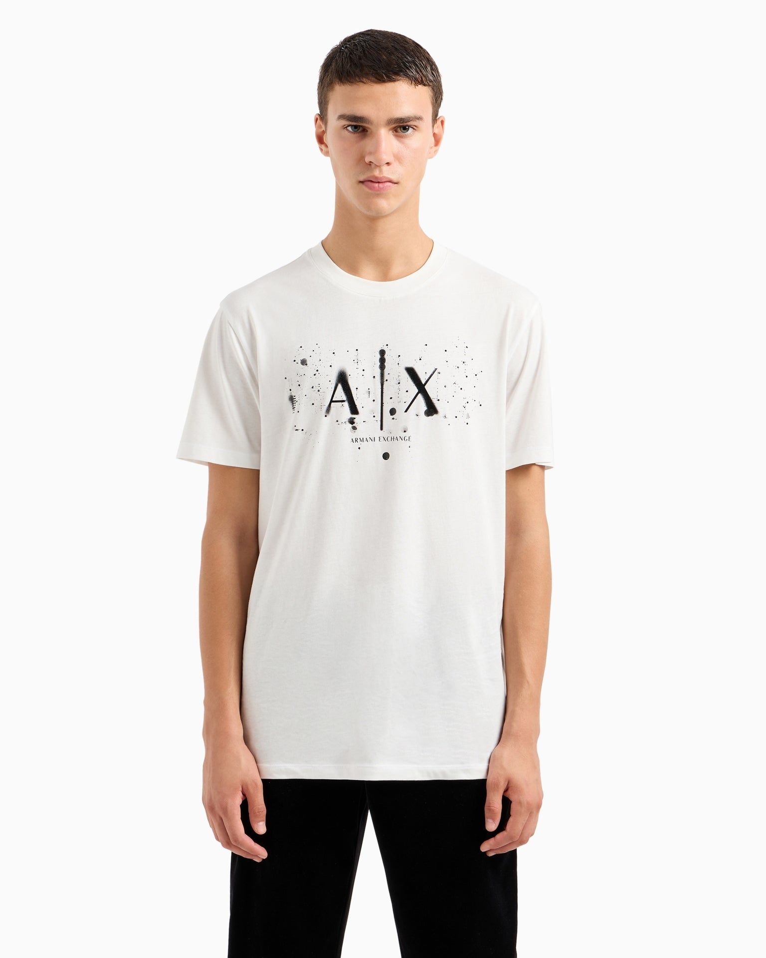 Armani Exchange T Shirt Xm000062 Af10356 White Branco_shot2