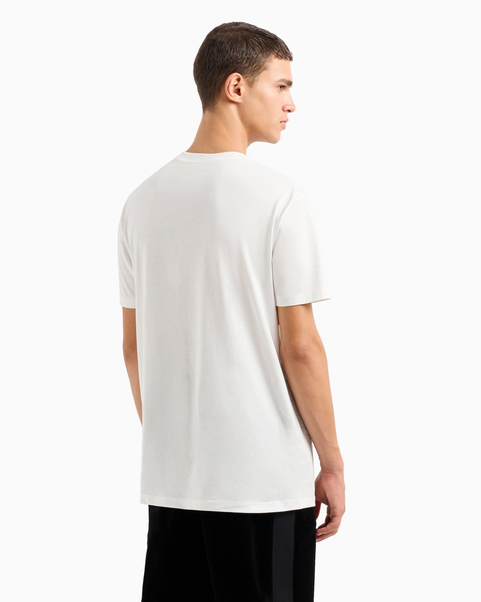 Armani Exchange T Shirt Xm000062 Af10356 White Branco_shot4