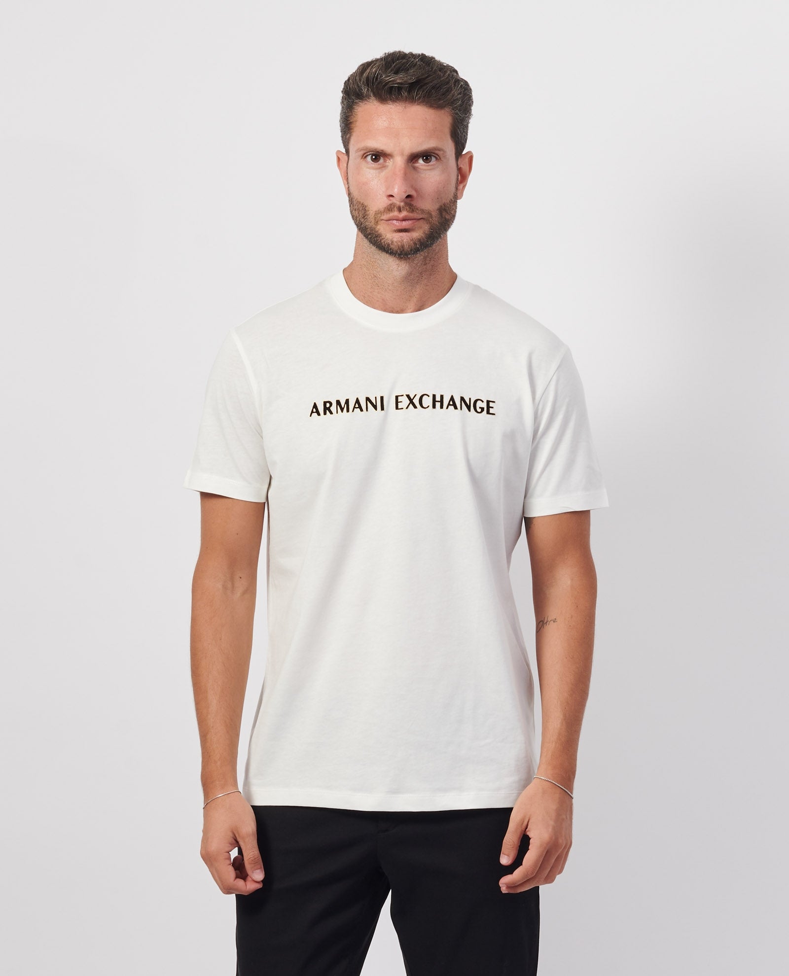 Armani Exchange T Shirt Xm000127 Af10356 White Branco_shot1