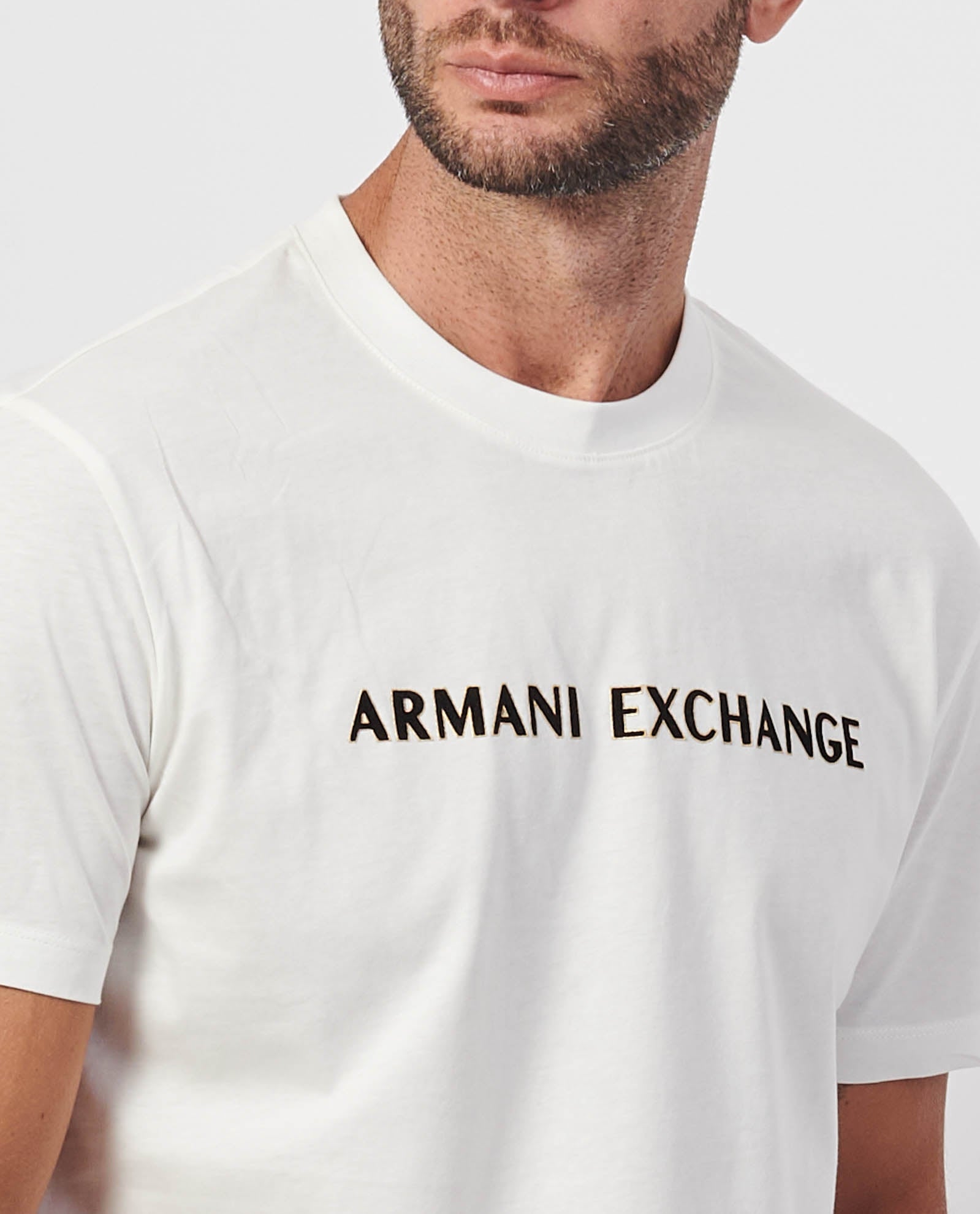 Armani Exchange T Shirt Xm000127 Af10356 White Branco_shot3