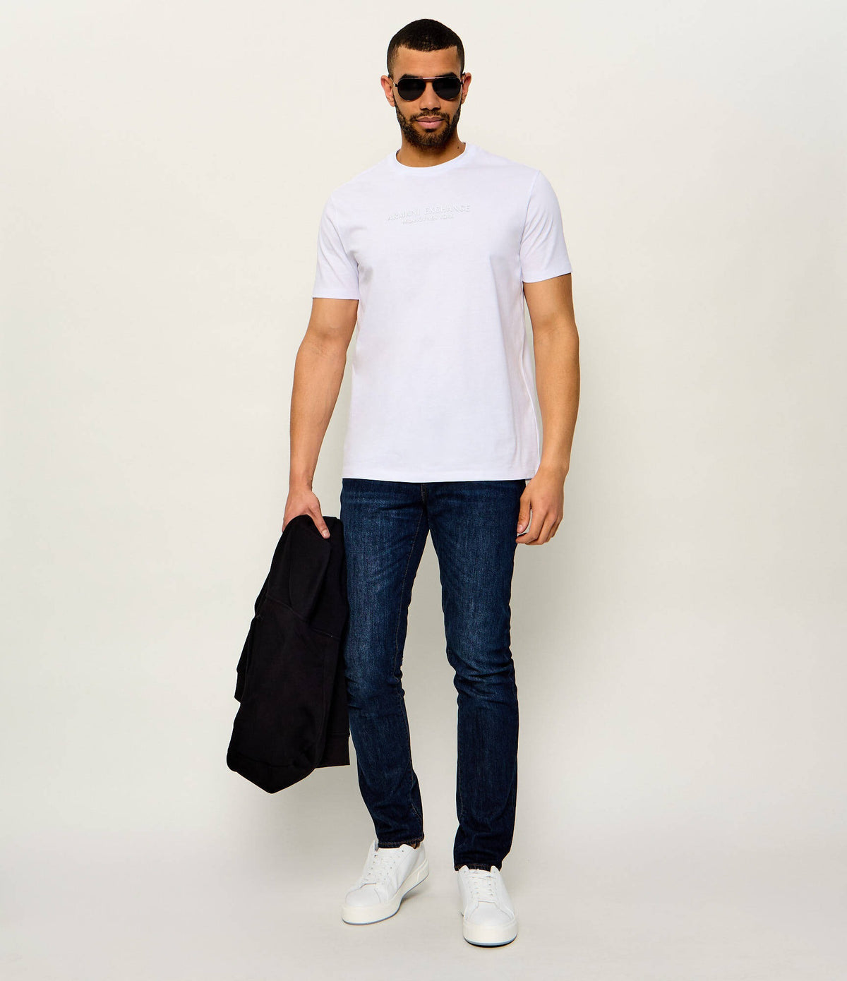 Armani Exchange T Shirt Xm001280 Af10361 White Branco_shot2