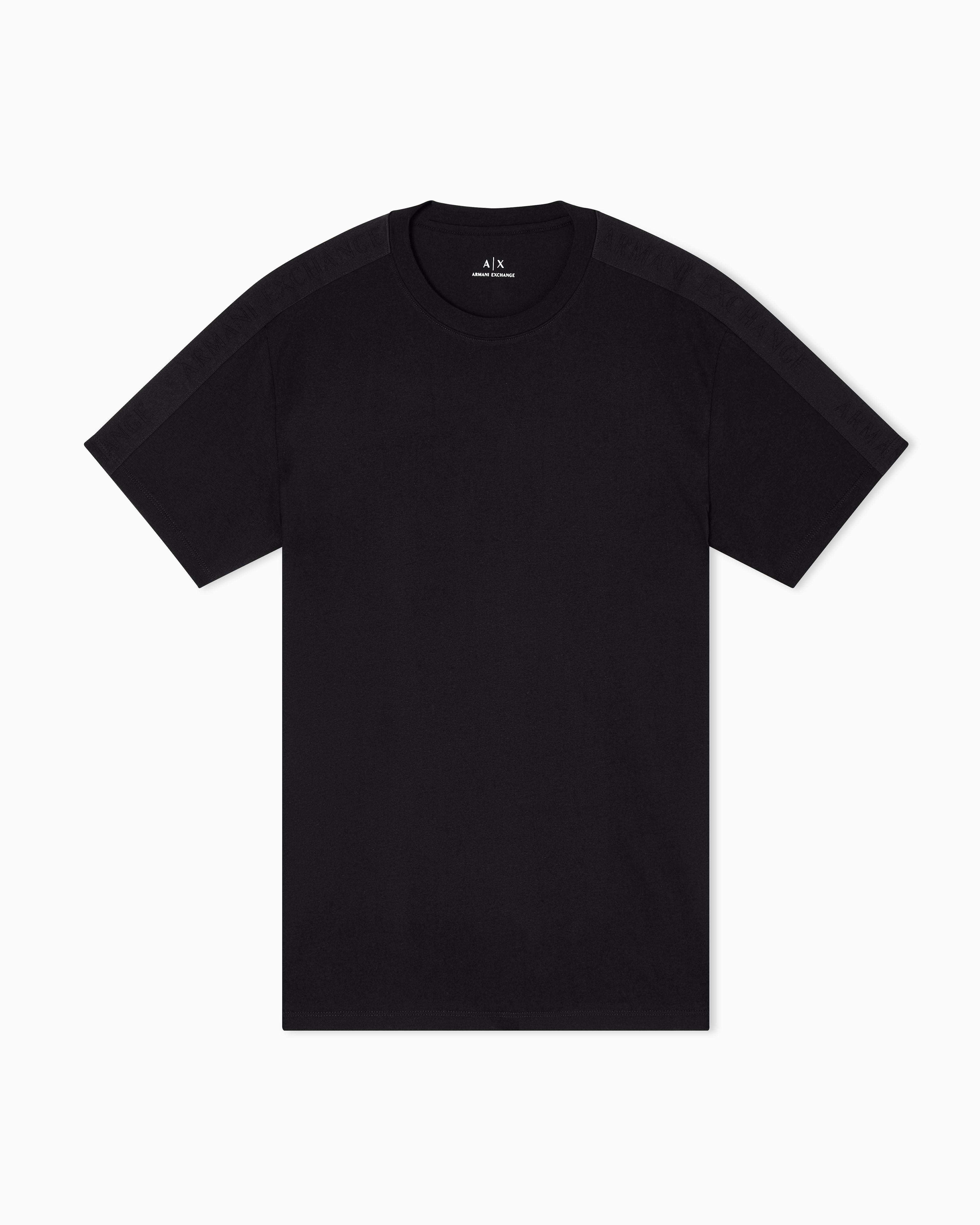 Armani Exchange T Shirt Xm001283 Af10361 Black Preto_shot1
