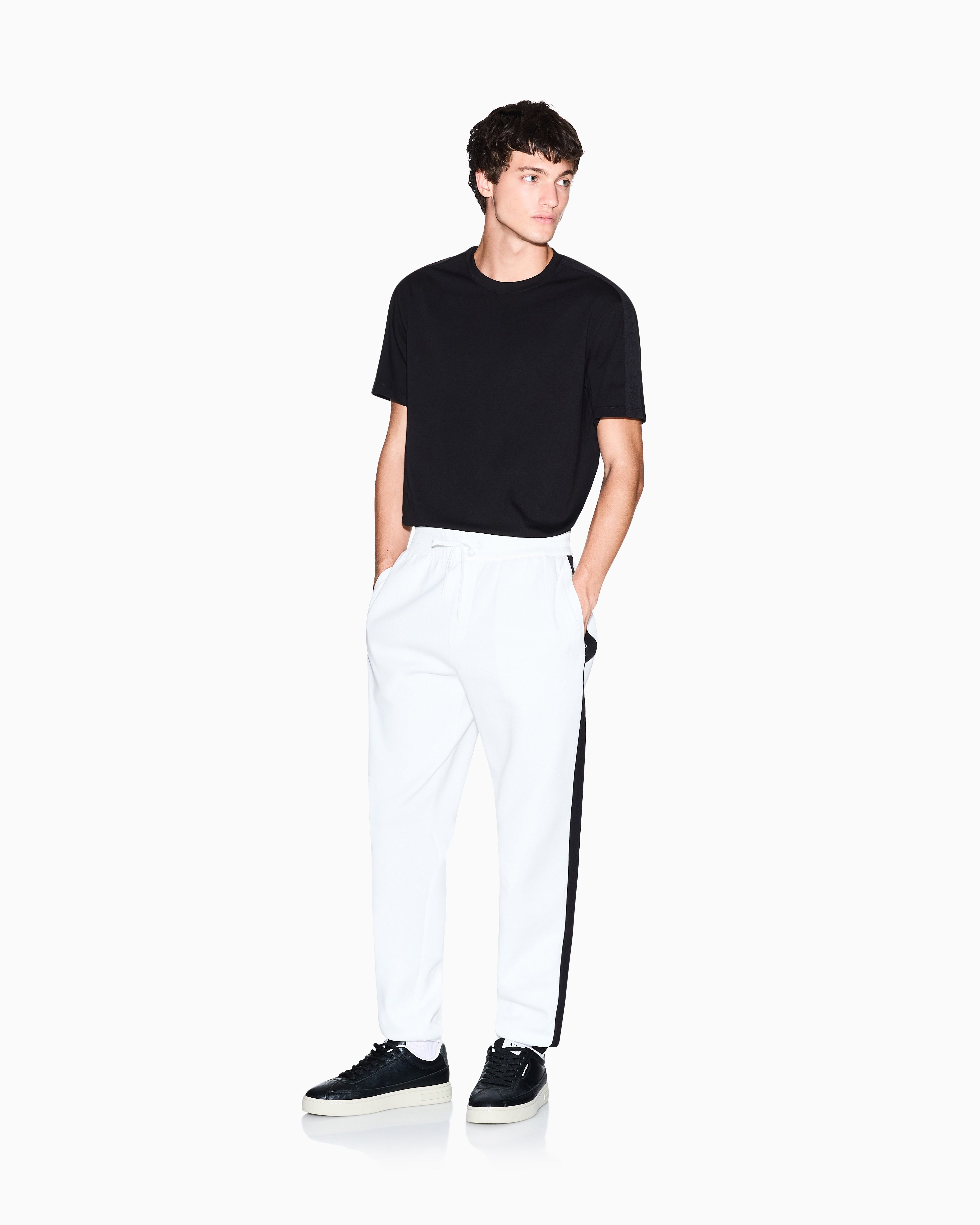 Armani Exchange T Shirt Xm001283 Af10361 Black Preto_shot2