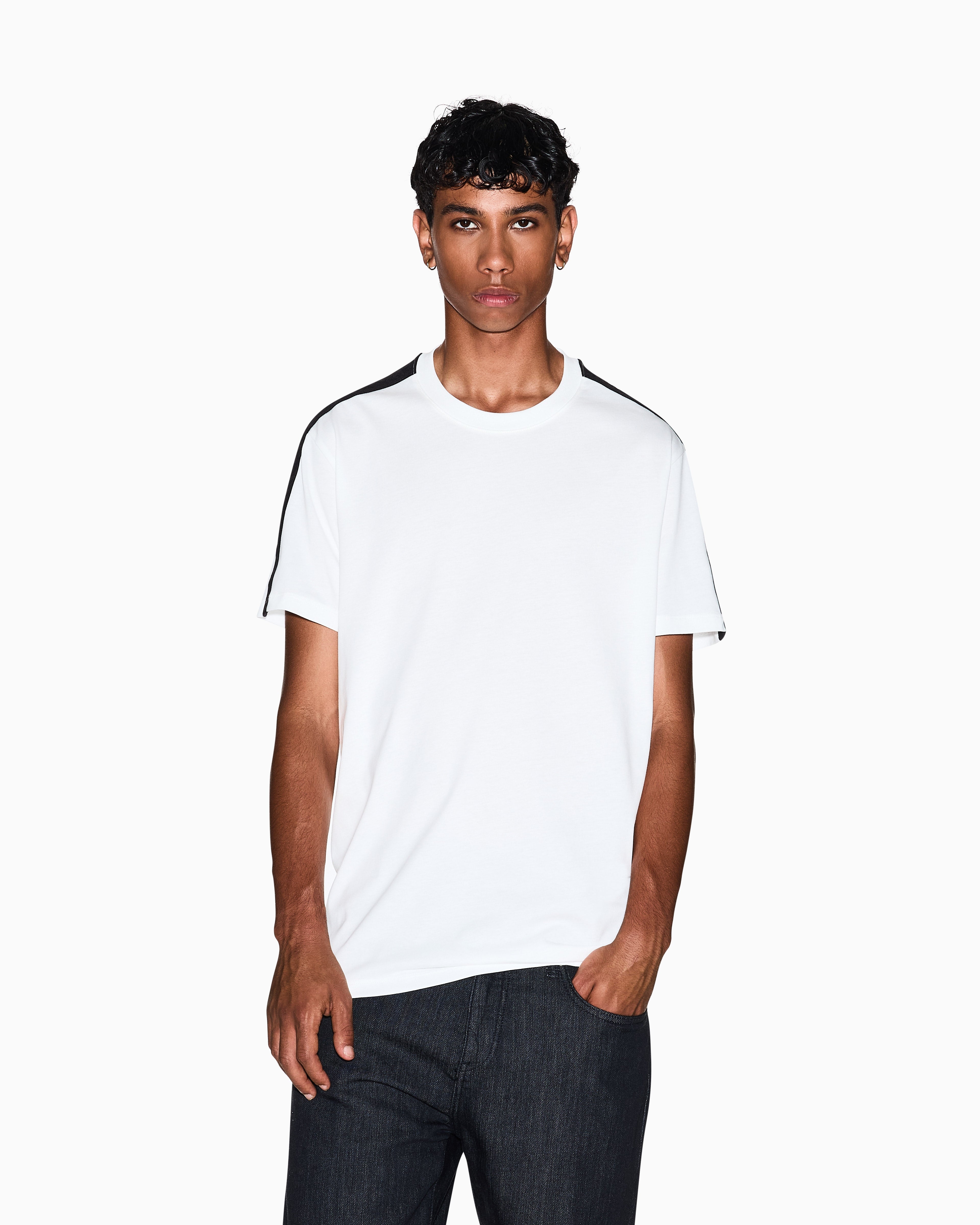 Armani Exchange T Shirt Xm001283 Af10361 White Branco_shot4