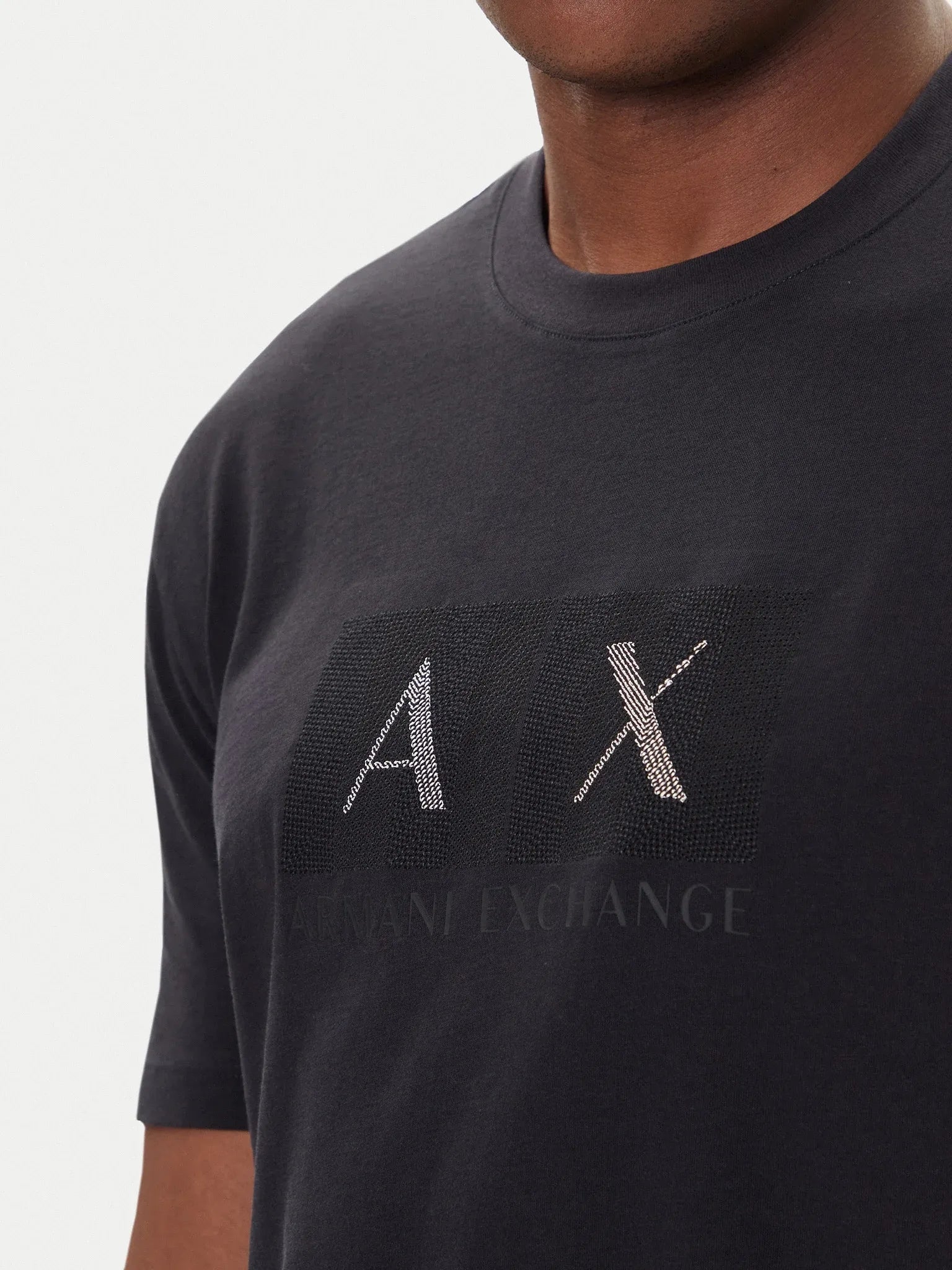 Armani Exchange T Shirt Xm001463 Af10356 Navy Navy_shot4