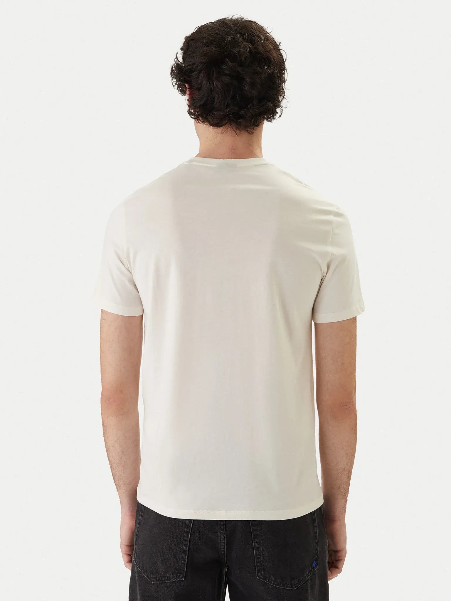 Armani Exchange T Shirt Xm002472 Af10356 Cream Creme_shot3
